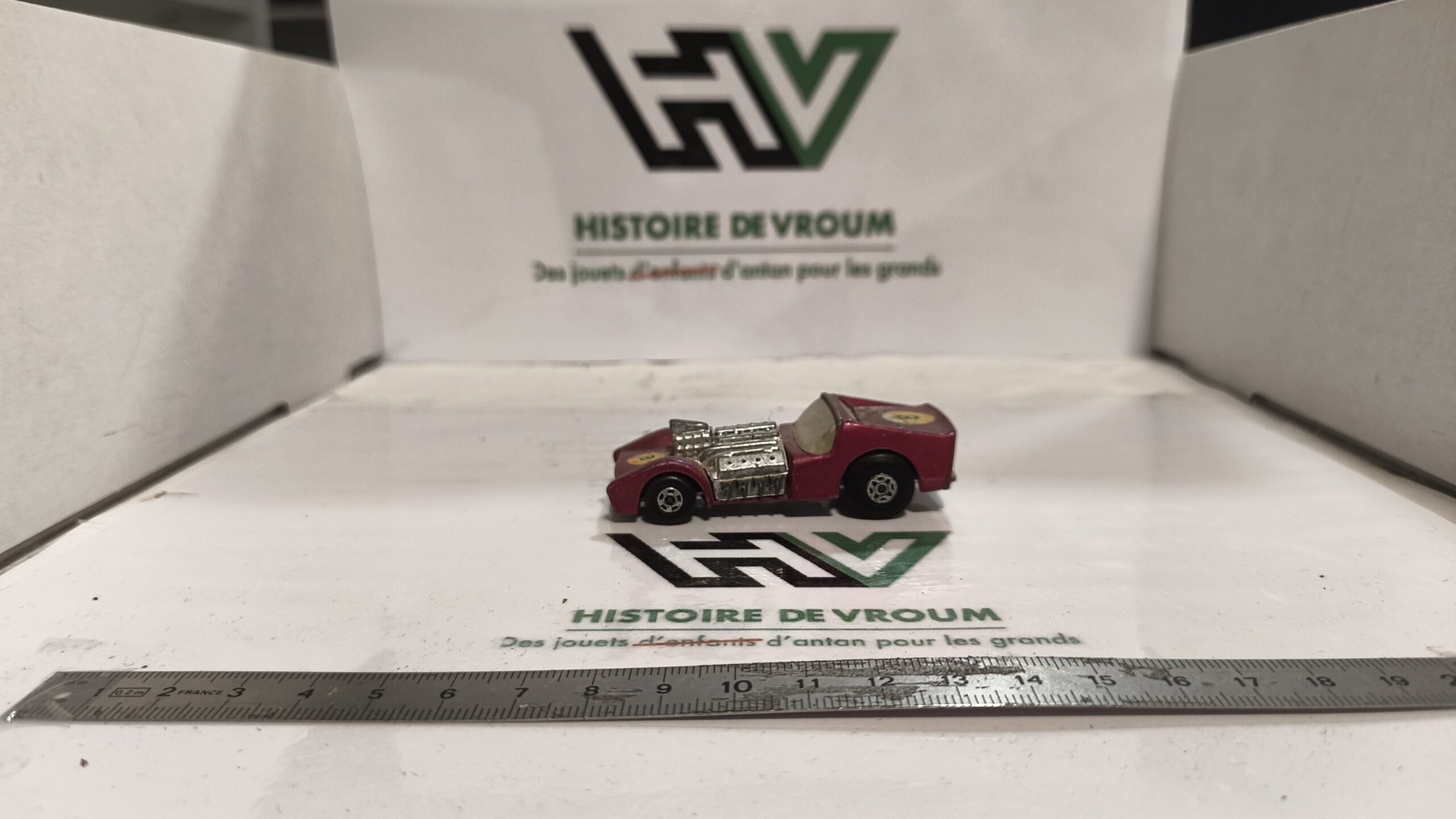 Voiture Miniature Matchbox Superfast N° 49 - Gruesome Twosome (Vintage 1971 Lesney) (1)