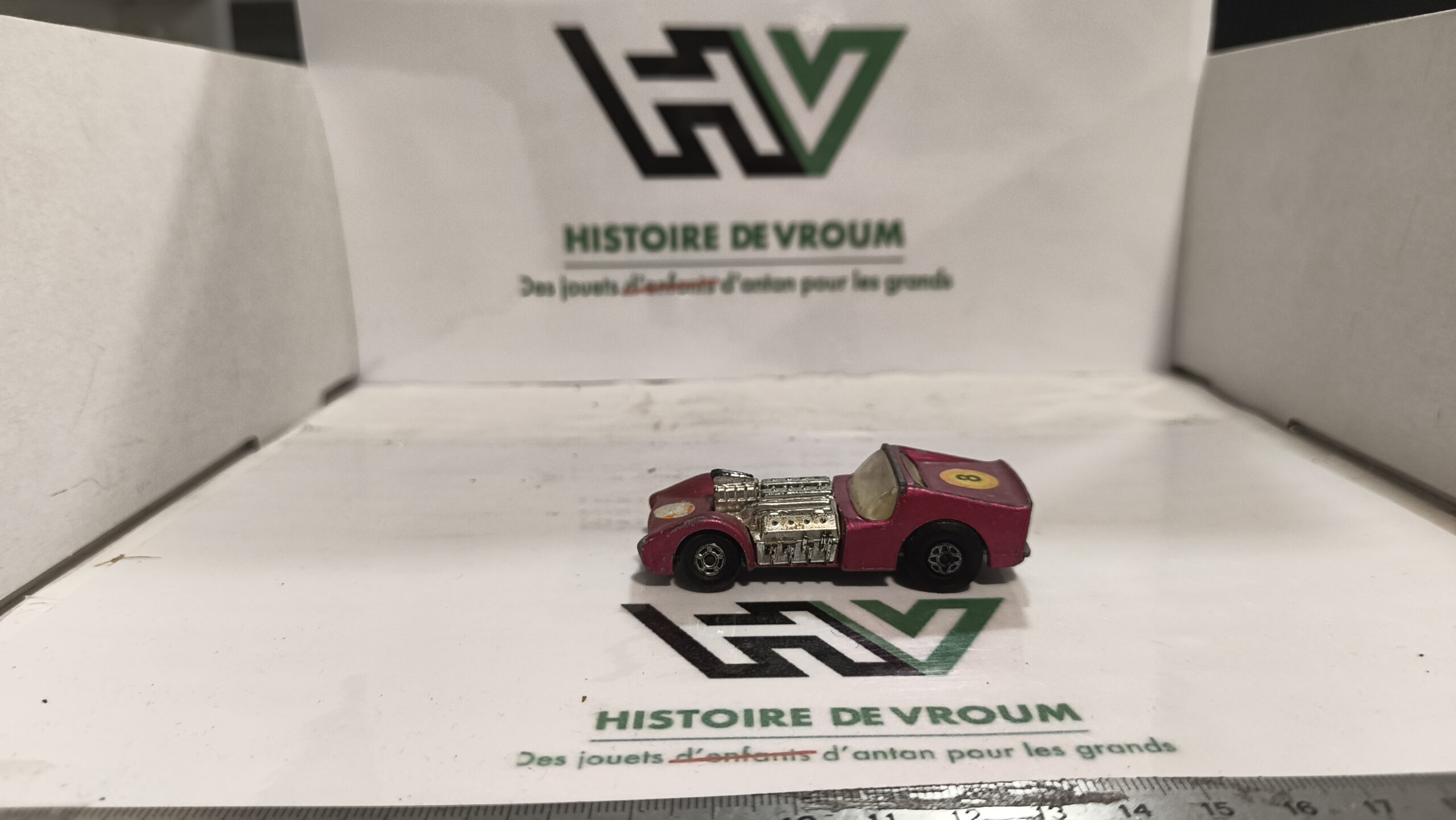 Voiture Miniature Matchbox Superfast N° 49 - Gruesome Twosome (Vintage 1971 Lesney) (2)