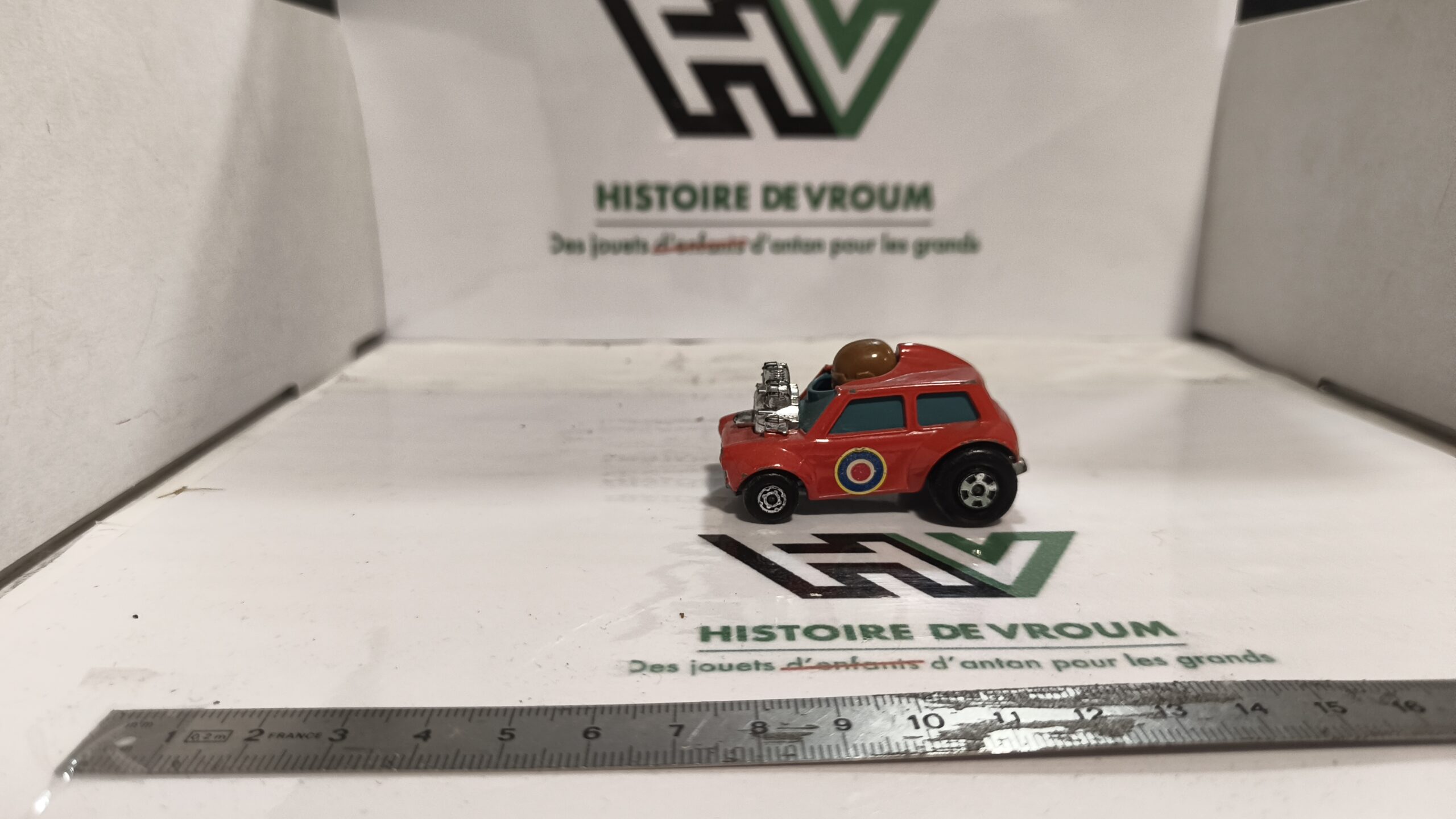 miniature Matchbox Superfast N°14 Mini Ha-Ha (1975) Lesney - Vintage (1)
