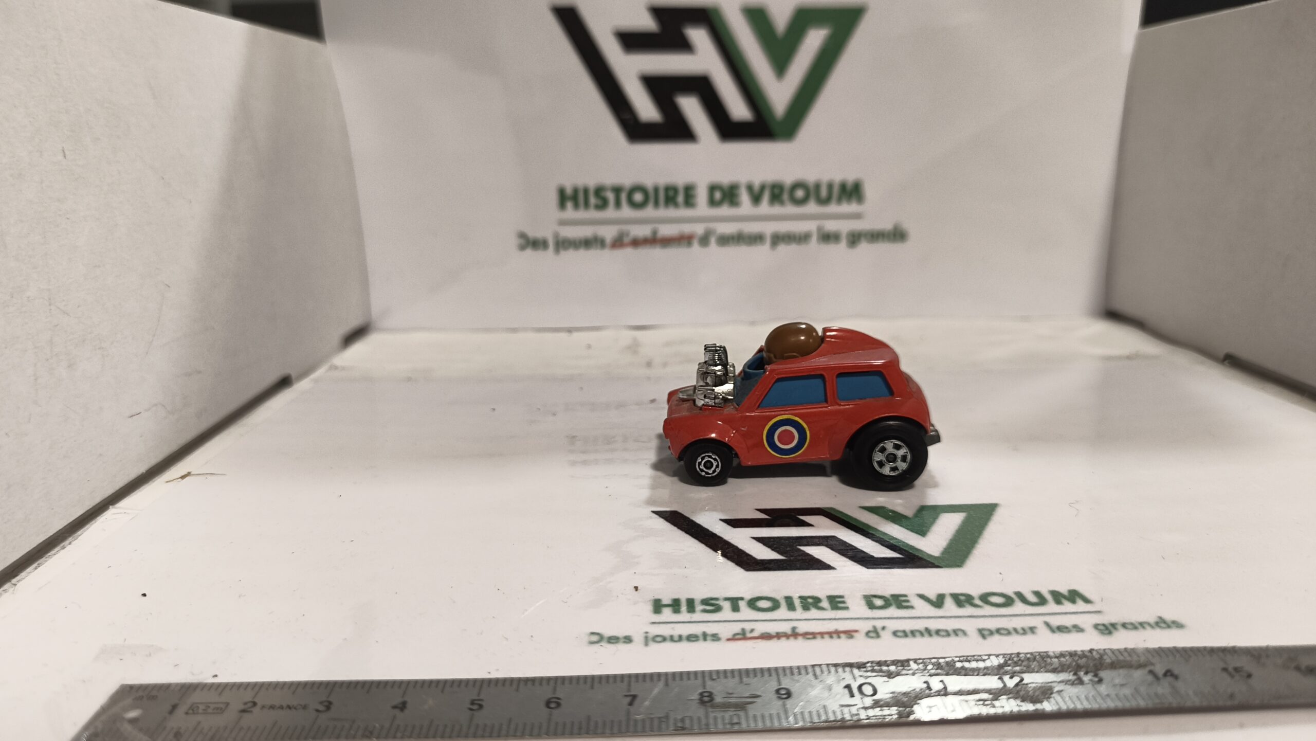 miniature Matchbox Superfast N°14 Mini Ha-Ha (1975) Lesney - Vintage (2)