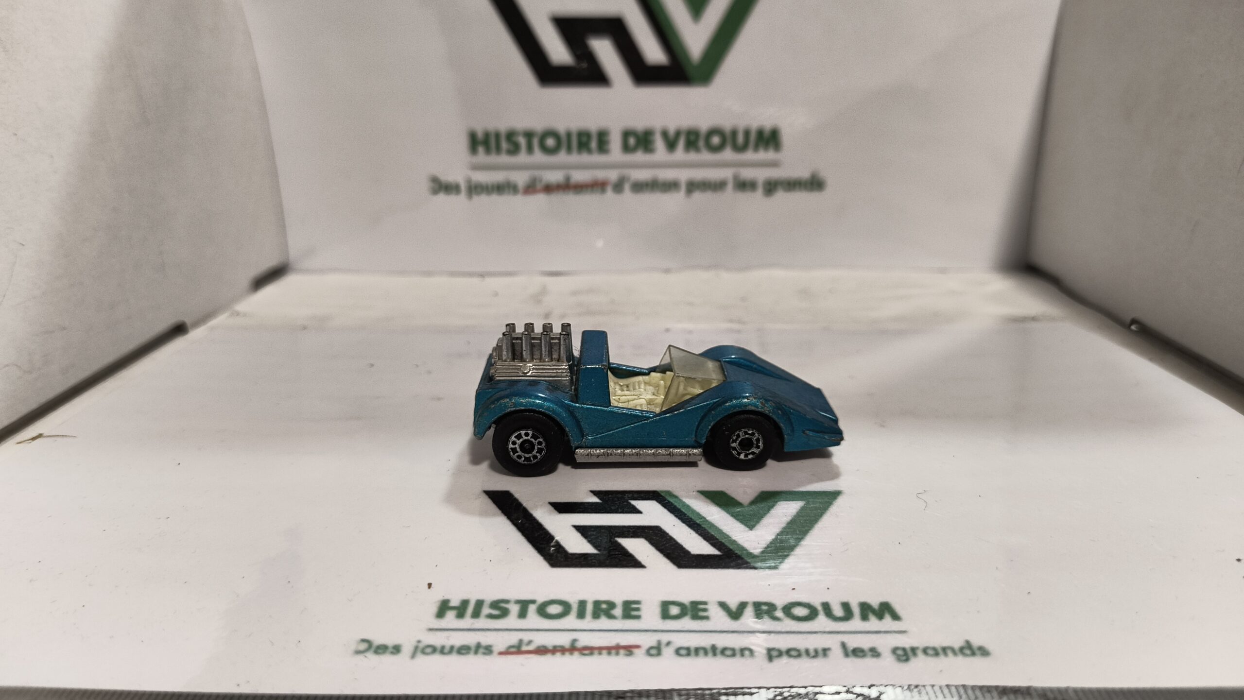 Matchbox Superfast n°55 Hellraiser 1975 Lesney Made in England Vintage Hot Rod – Image 8