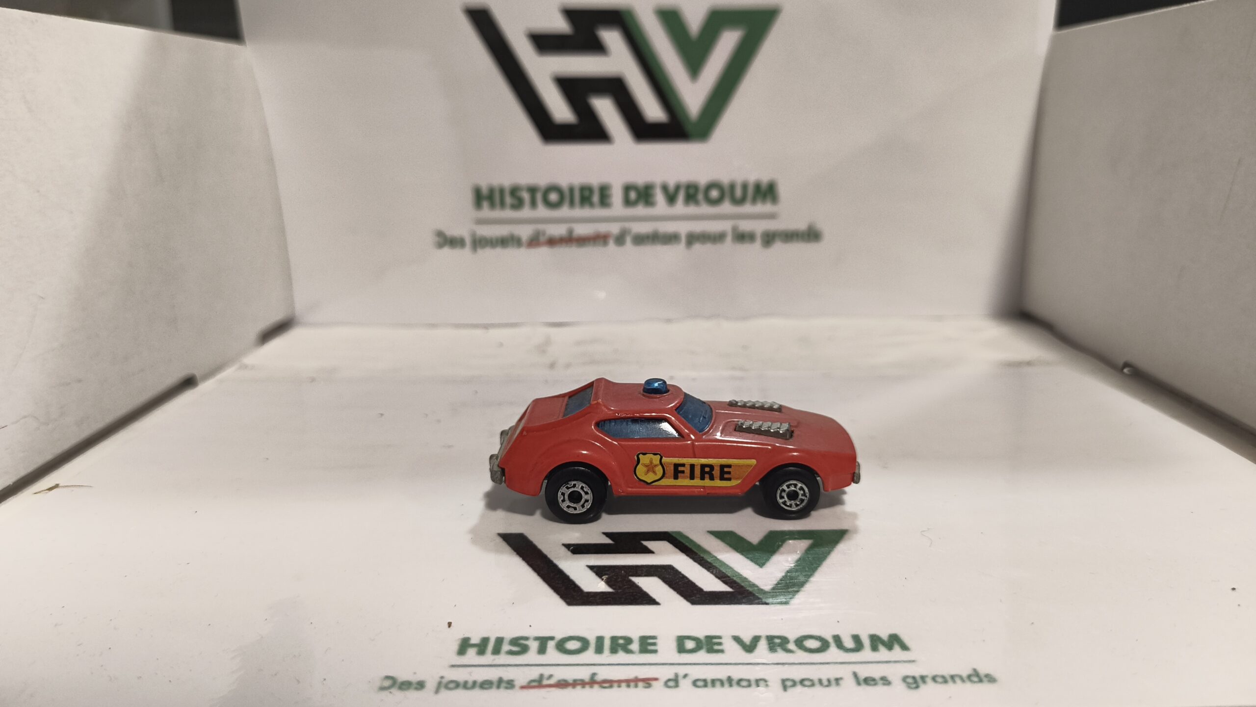 Matchbox Superfast n°64 Fire Chief Lesney 1976 – Made in England – Image 6