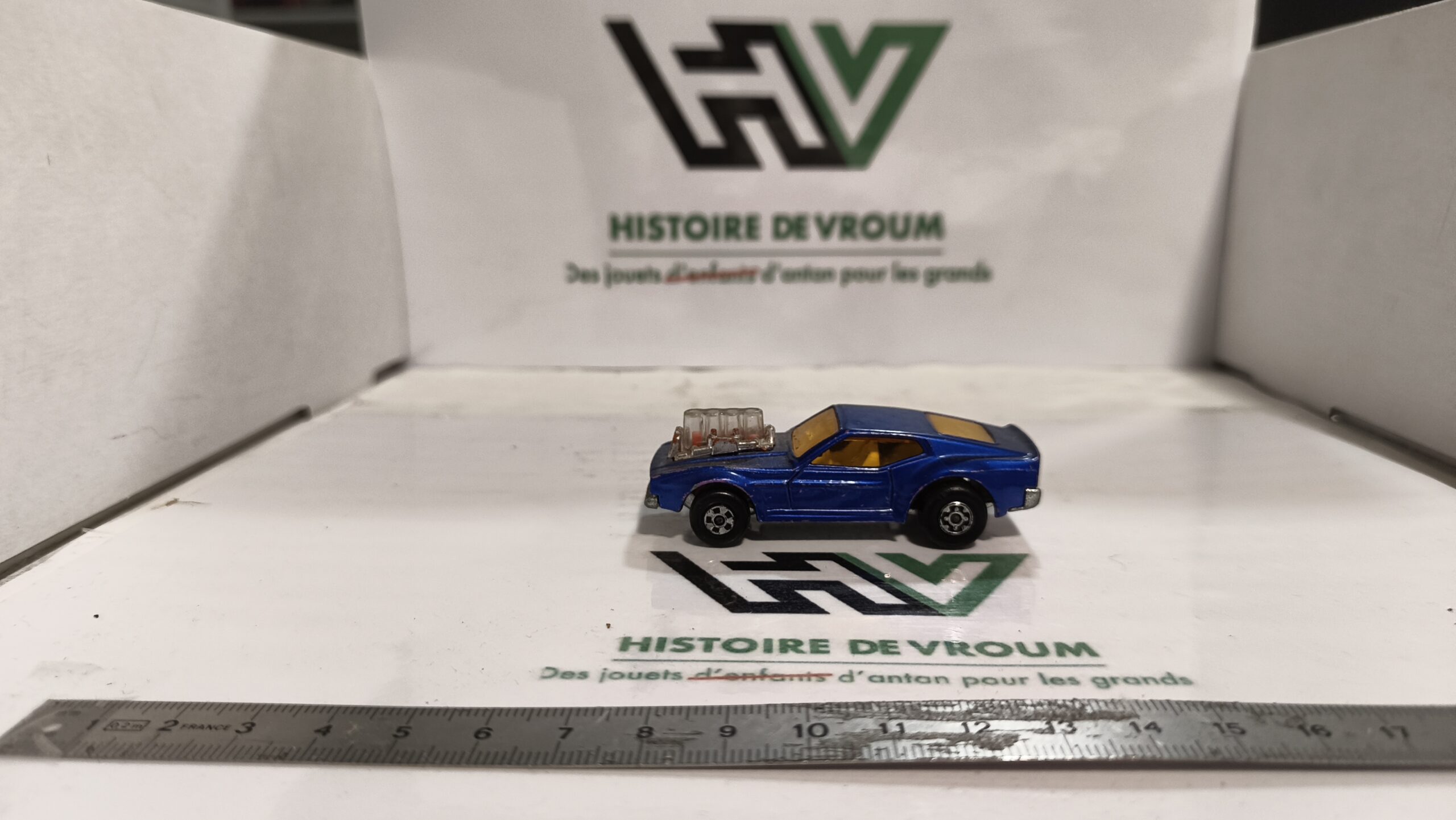 Matchbox Superfast n°10 Ford Mustang Piston Popper – Lesney England