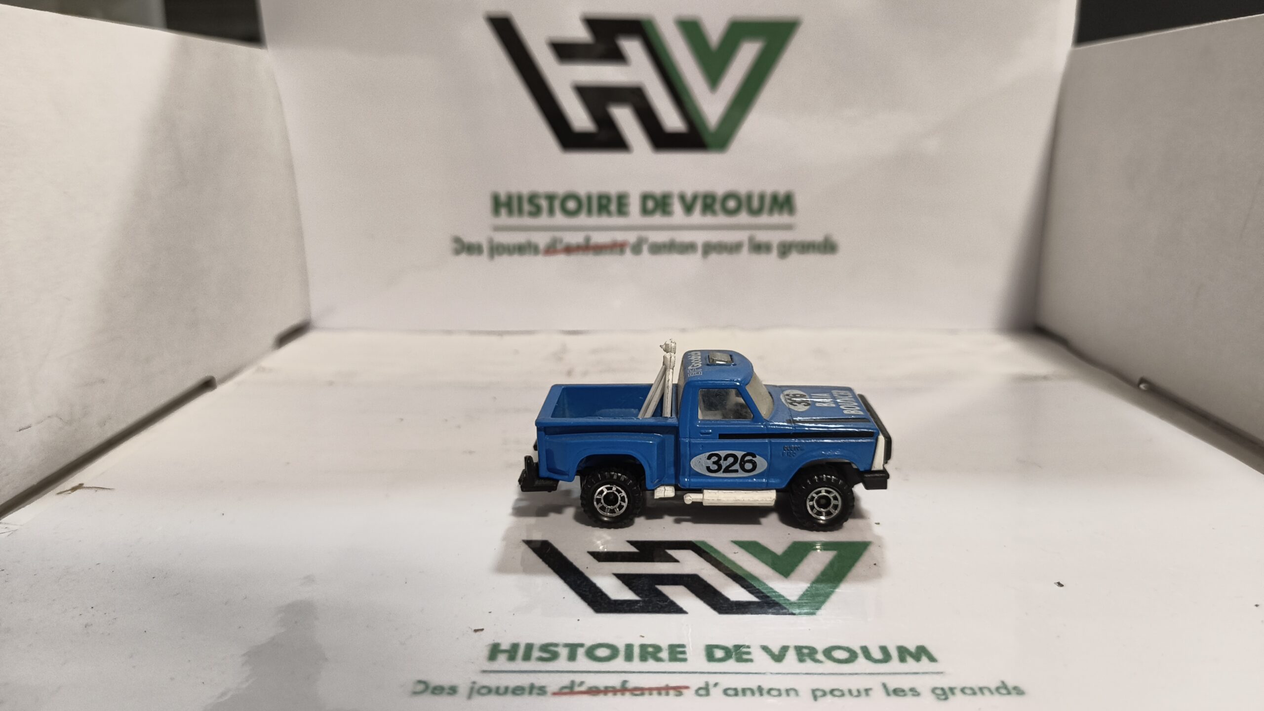Matchbox MB53 Ford Flareside Pick-Up – Vintage 1982 bleu (1) – Image 6