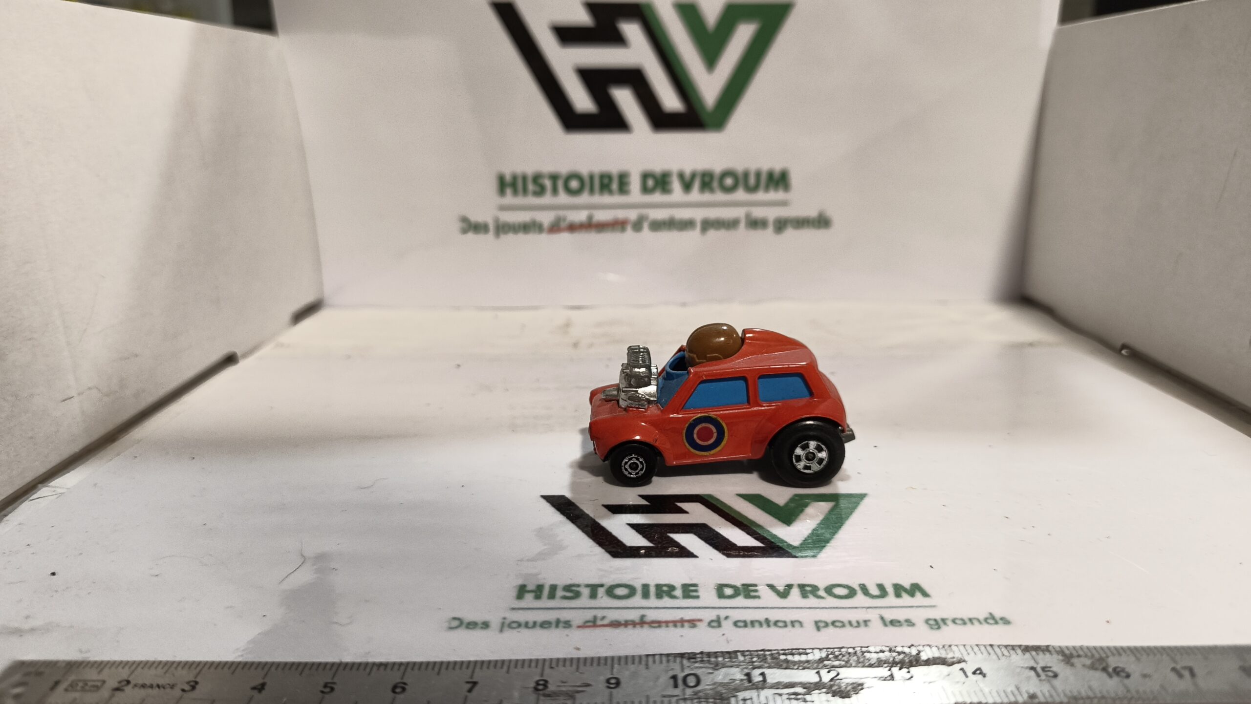 miniature Matchbox Superfast N°14 Mini Ha-Ha (1975) Lesney - Vintage (3)