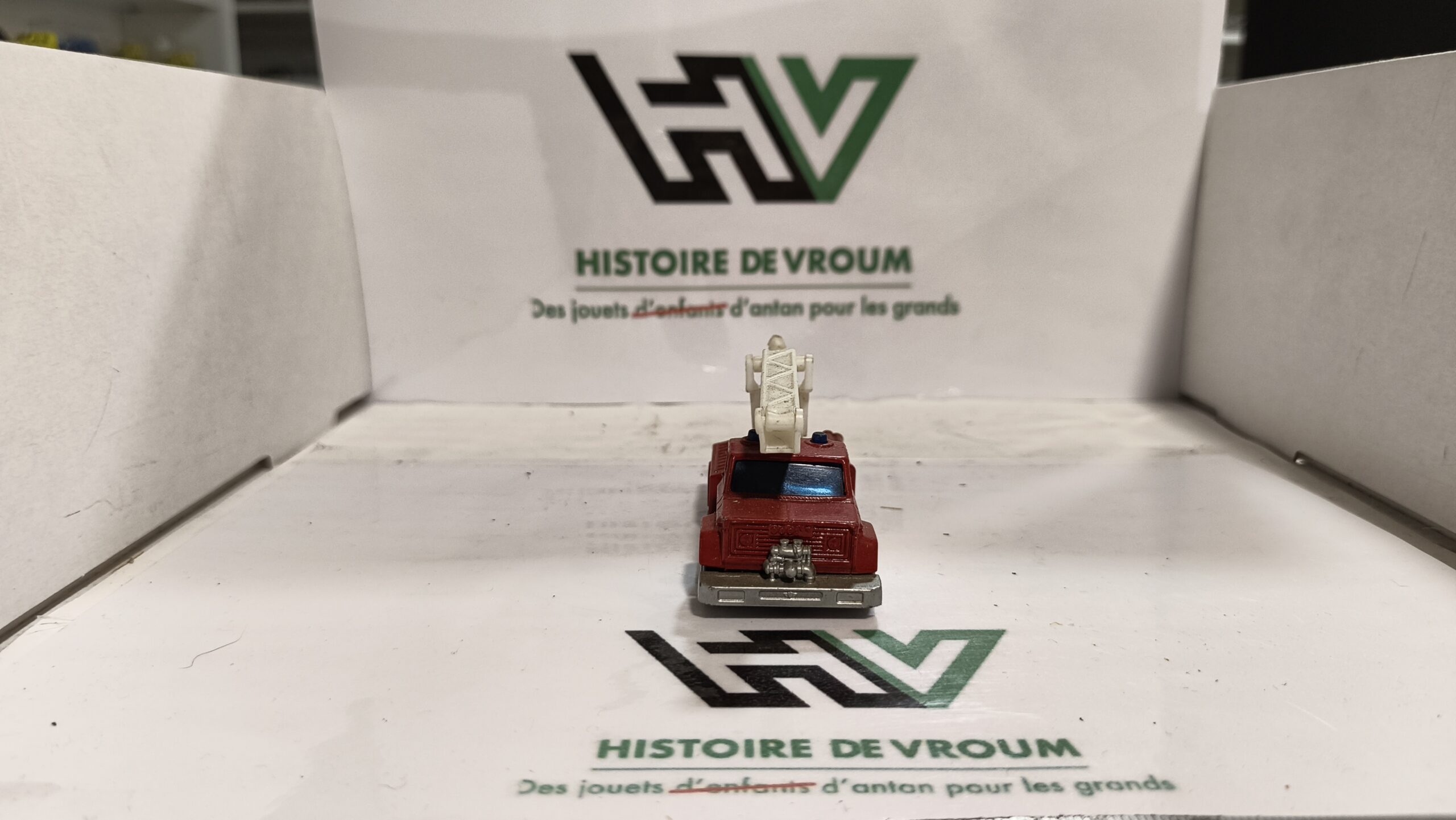 Matchbox Superfast n°13 Snorkel Fire Engine – Camion de pompiers Lesney – Image 5