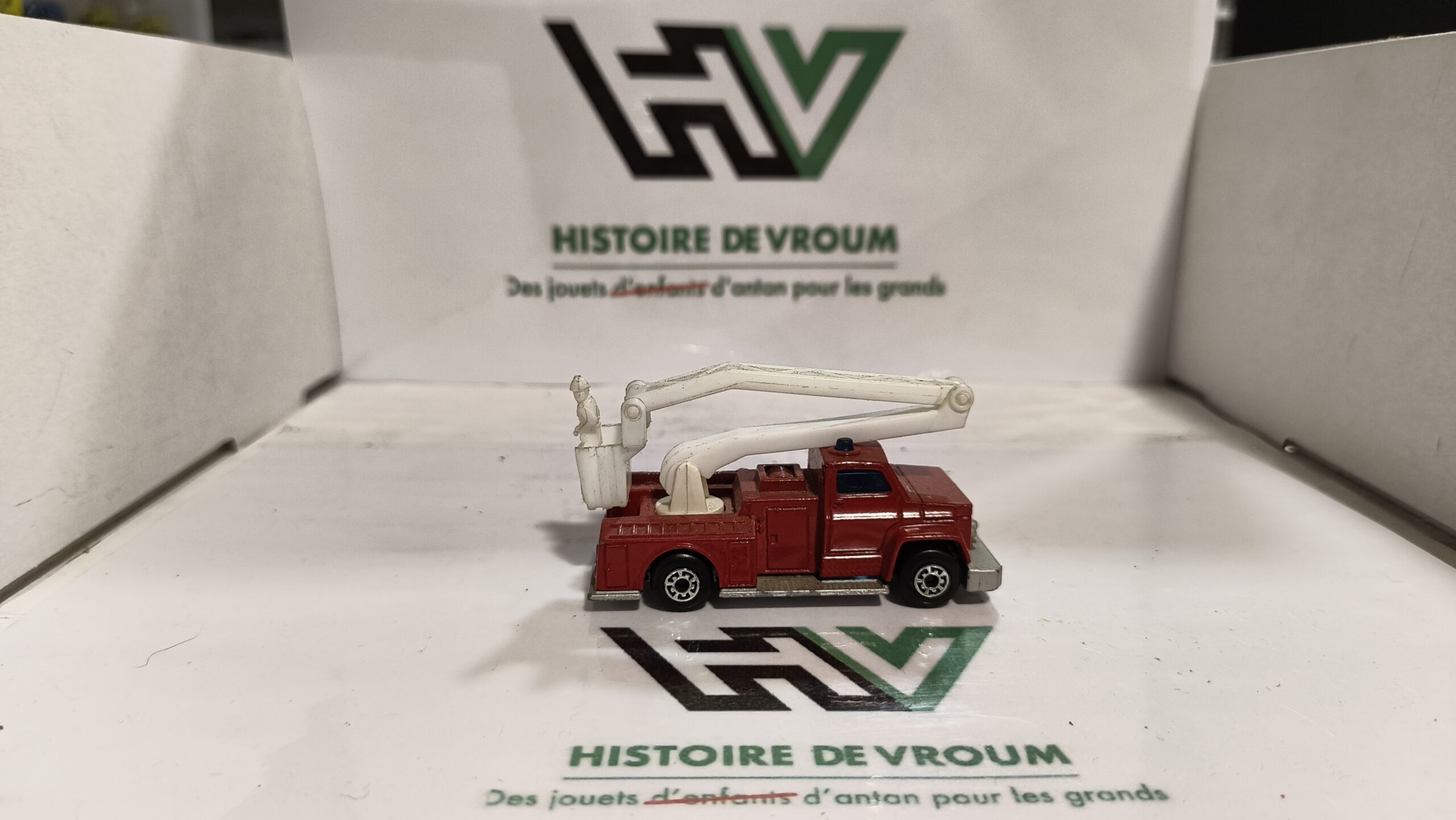 Matchbox Superfast n°13 Snorkel Fire Engine – Camion de pompiers Lesney – Image 6
