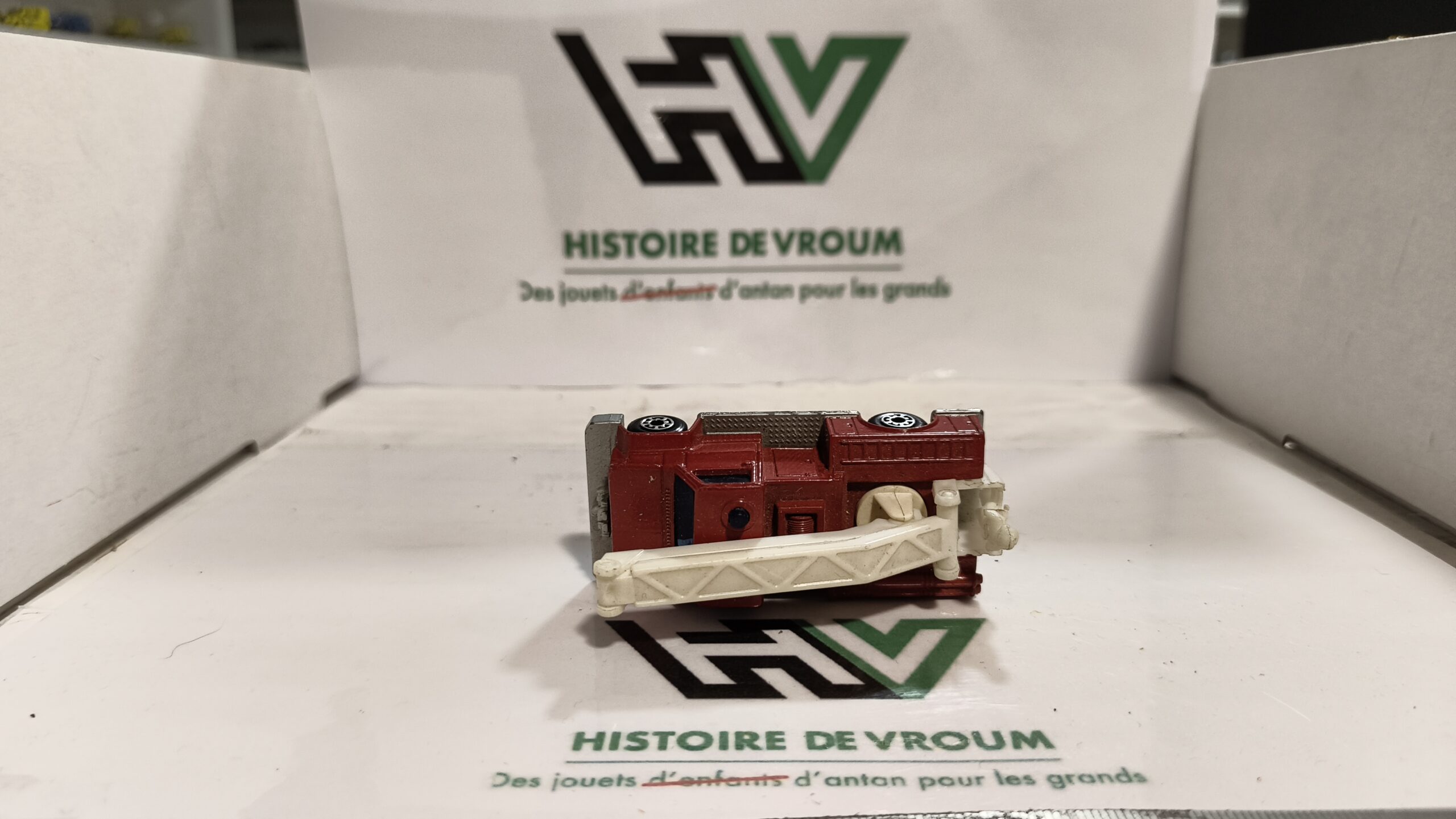 Matchbox Superfast n°13 Snorkel Fire Engine – Camion de pompiers Lesney – Image 8
