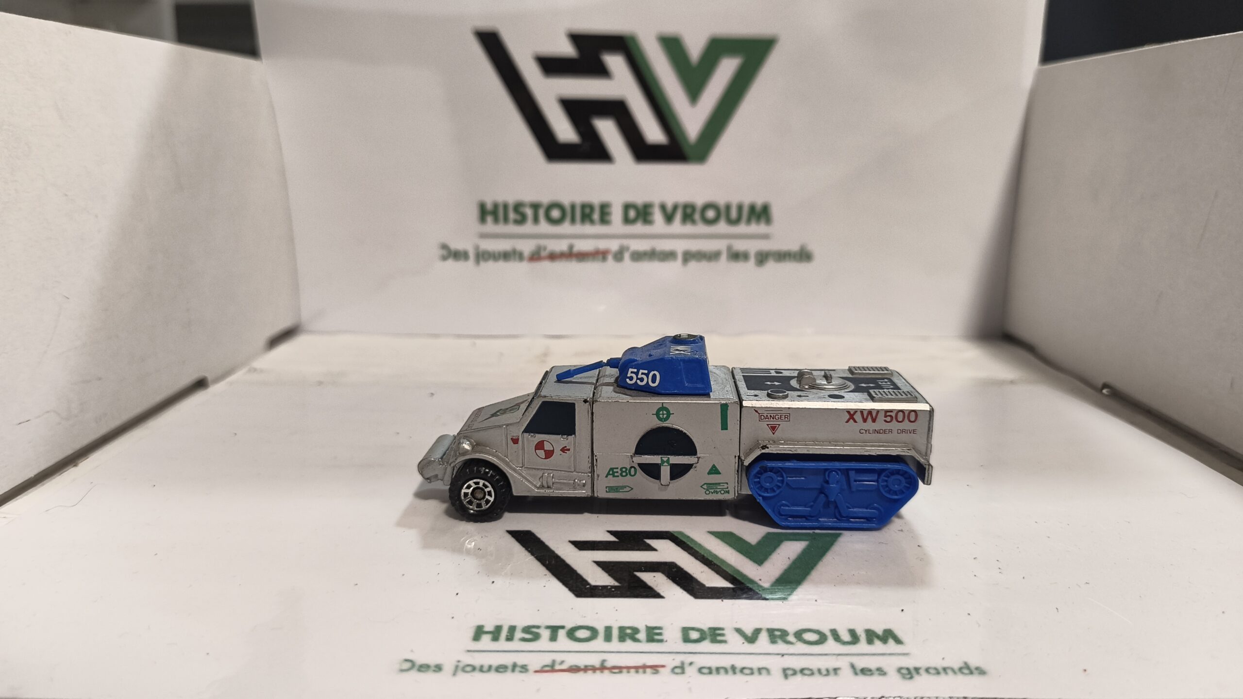 Matchbox Panzer XW500 – Connectables – Véhicule futuriste