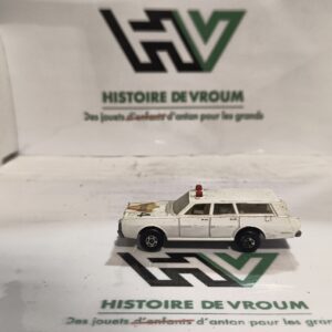 Matchbox Mercury Police Car – Voiture de Police américaine vintage