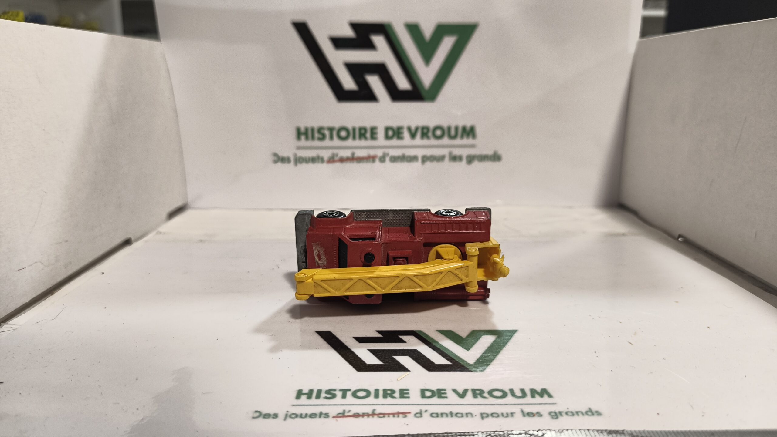 Matchbox Superfast n°13 Snorkel Fire Engine – Camion de pompiers Lesney (1) – Image 8