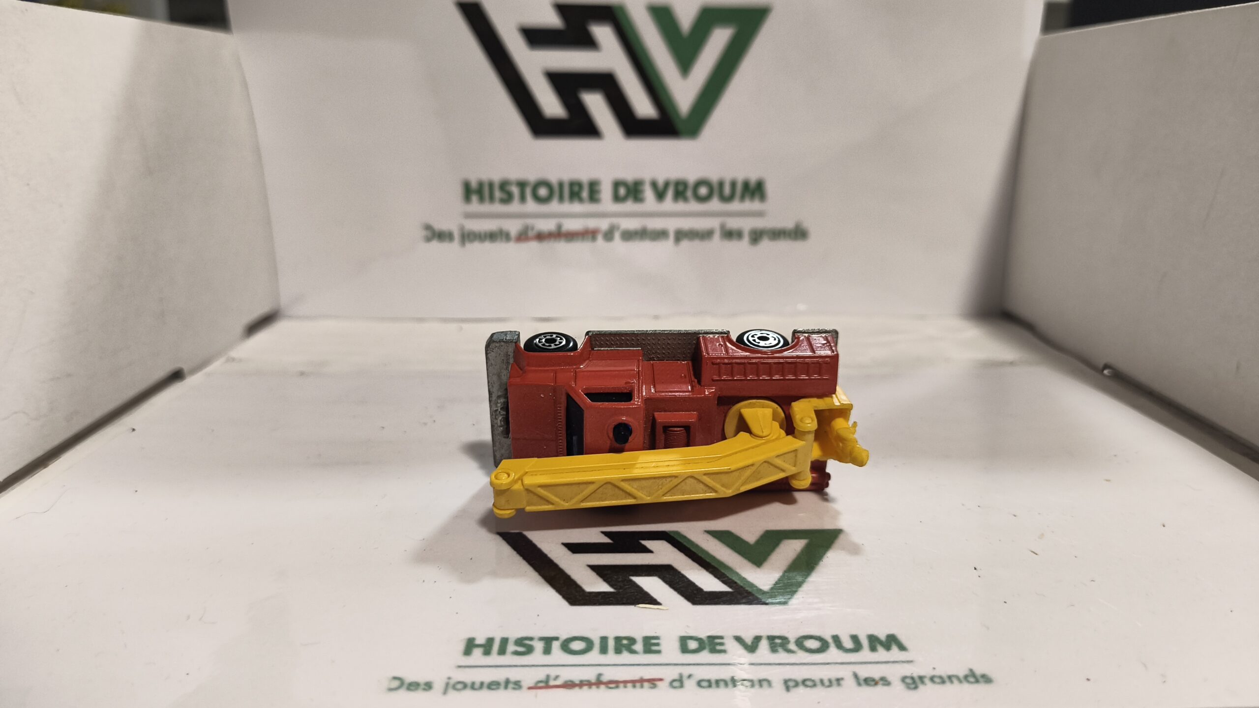 Matchbox Superfast n°13 Snorkel Fire Engine – Camion de pompiers Lesney (2) – Image 8
