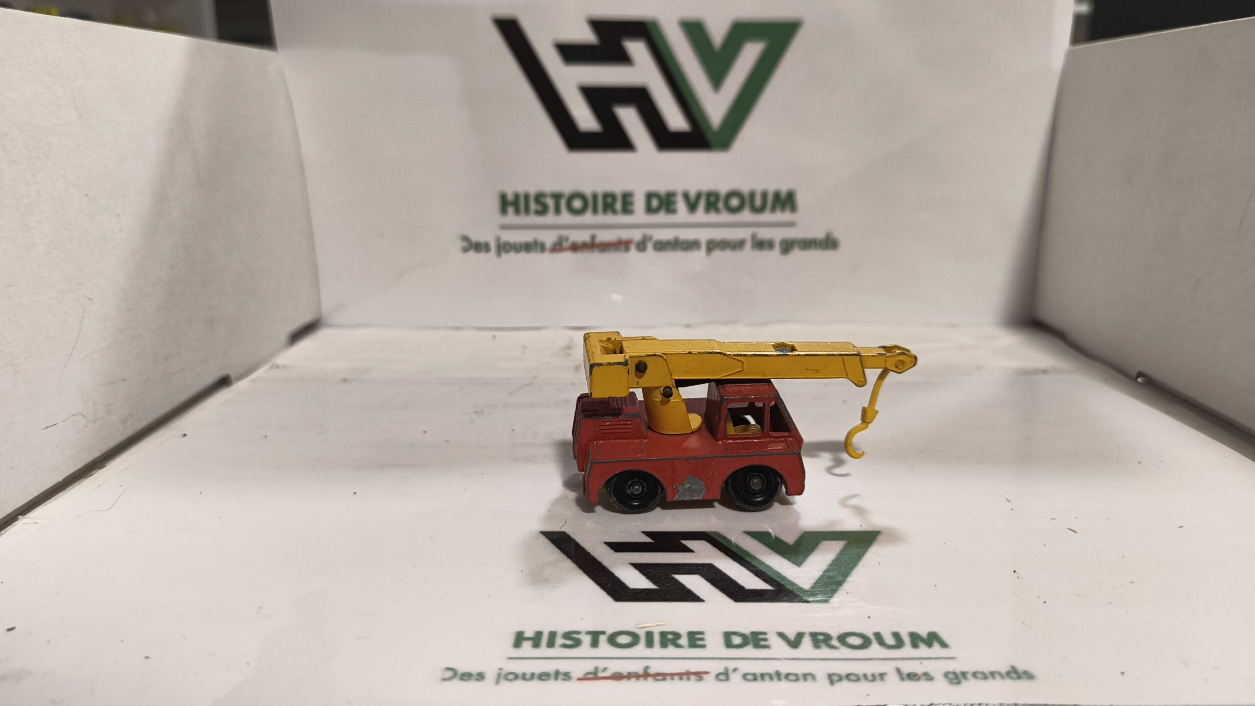 Matchbox Lesney n°30 Crane Truck – Grue de chantier – Made in England – Vintage – Image 6