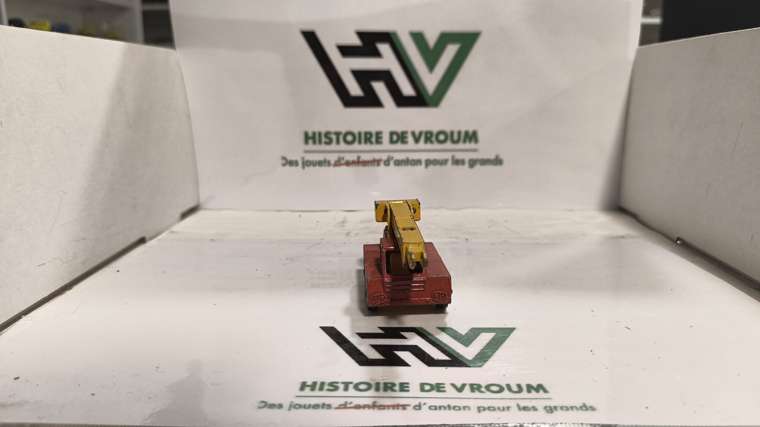 Matchbox Lesney n°30 Crane Truck – Grue de chantier – Made in England – Vintage (1) – Image 5