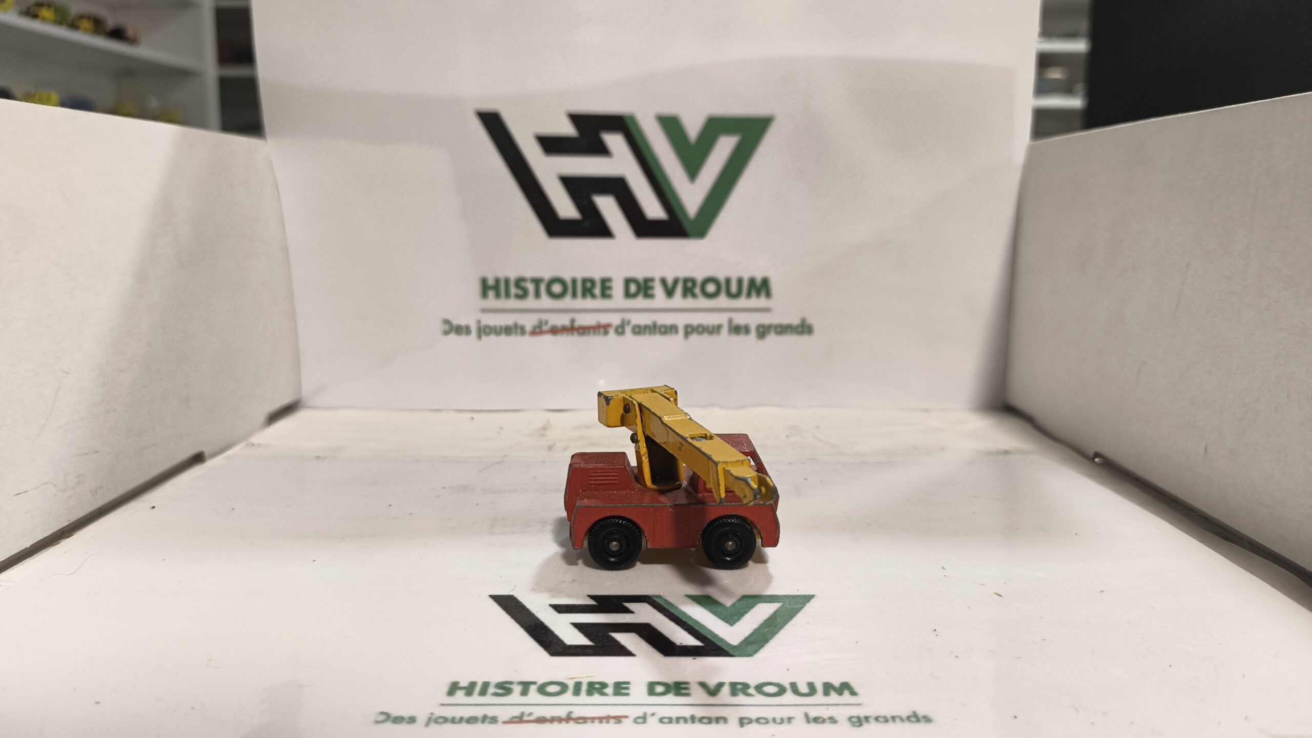 Matchbox Lesney n°30 Crane Truck – Grue de chantier – Made in England – Vintage (1) – Image 6