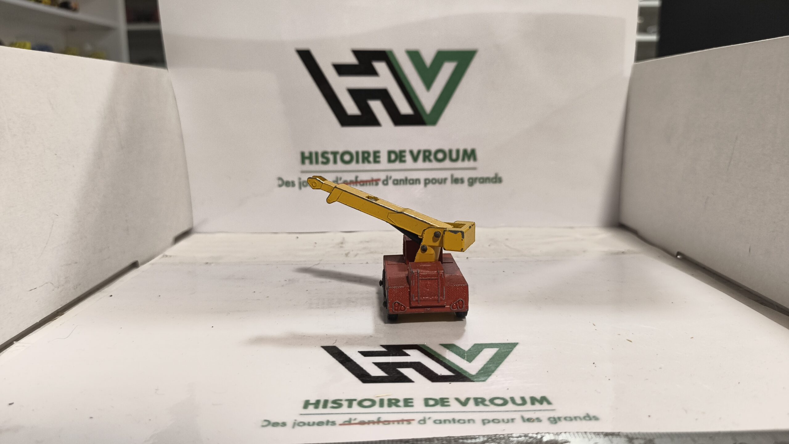 Matchbox Lesney n°30 Crane Truck – Grue de chantier – Made in England – Vintage (1) – Image 7