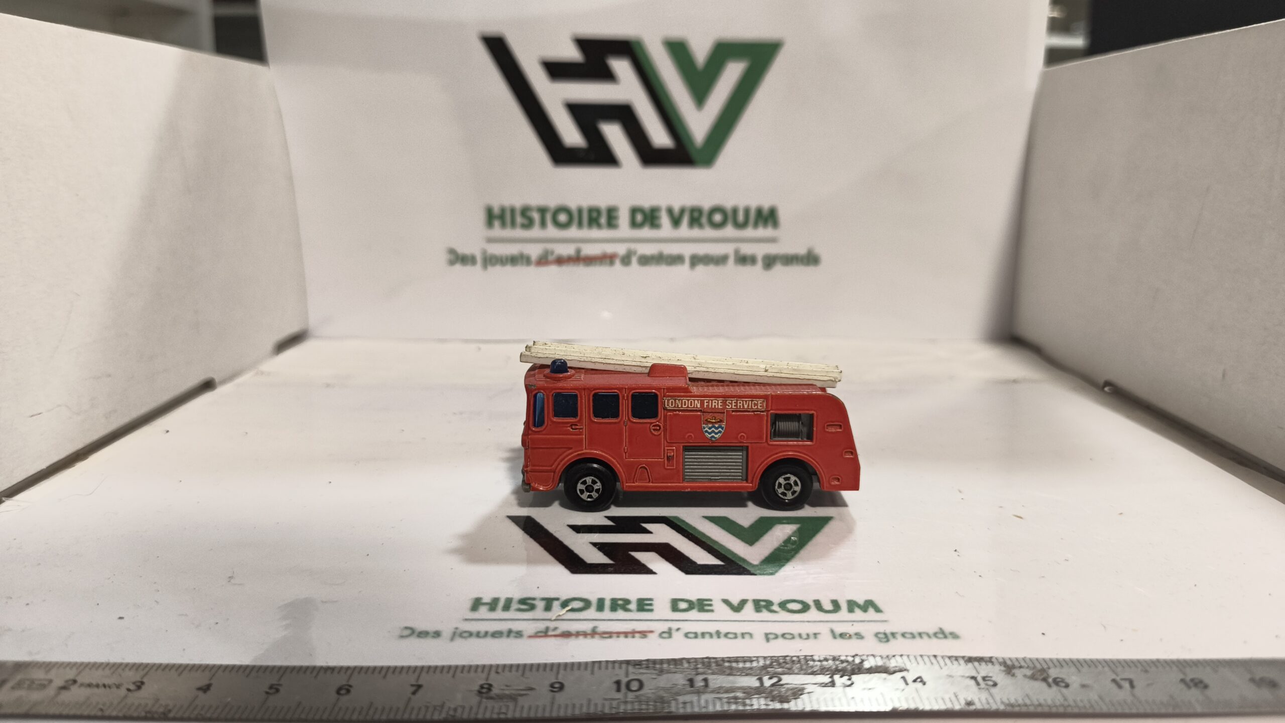 Matchbox Lesney Superfast n°35 Merryweather Fire Engine – Made in England