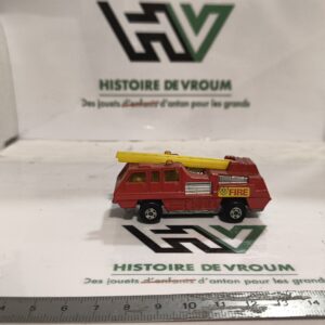 Matchbox Lesney Superfast n°22 Blaze Buster – Made in England – Camion de pompiers vintage