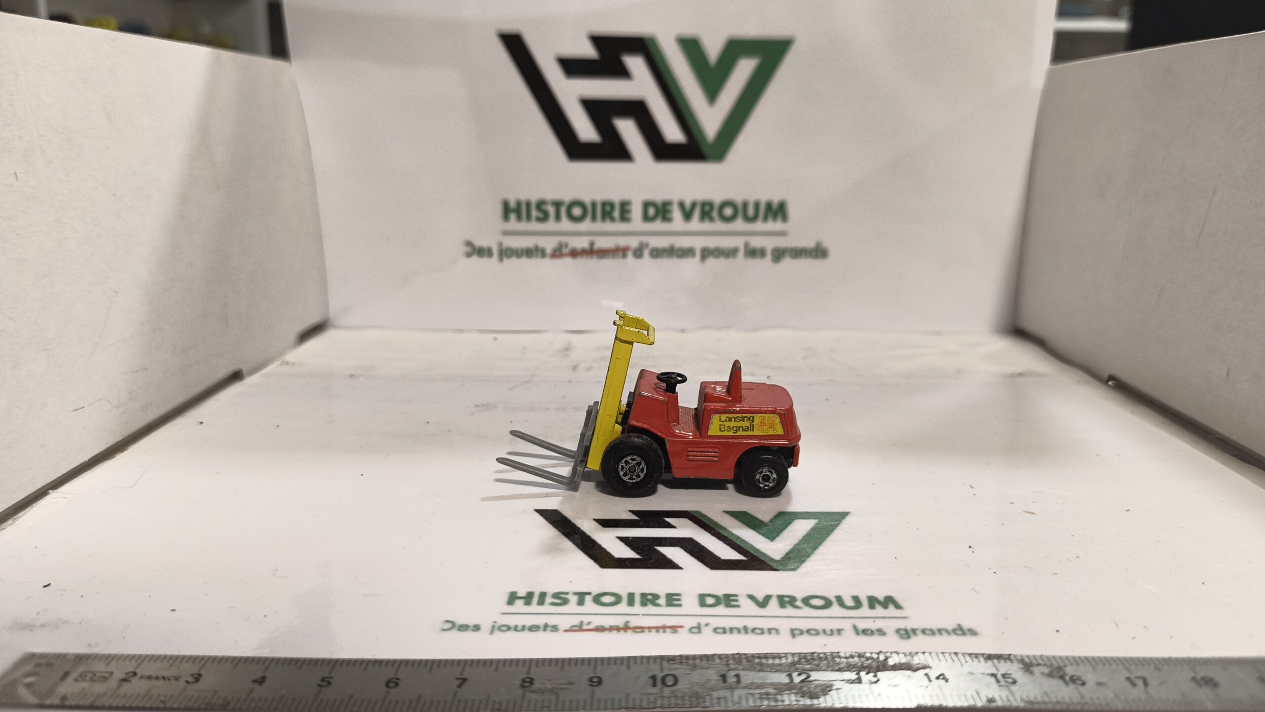 Matchbox Superfast n°15 Fork Lift Truck – Chariot élévateur Lesney Made in England (4)