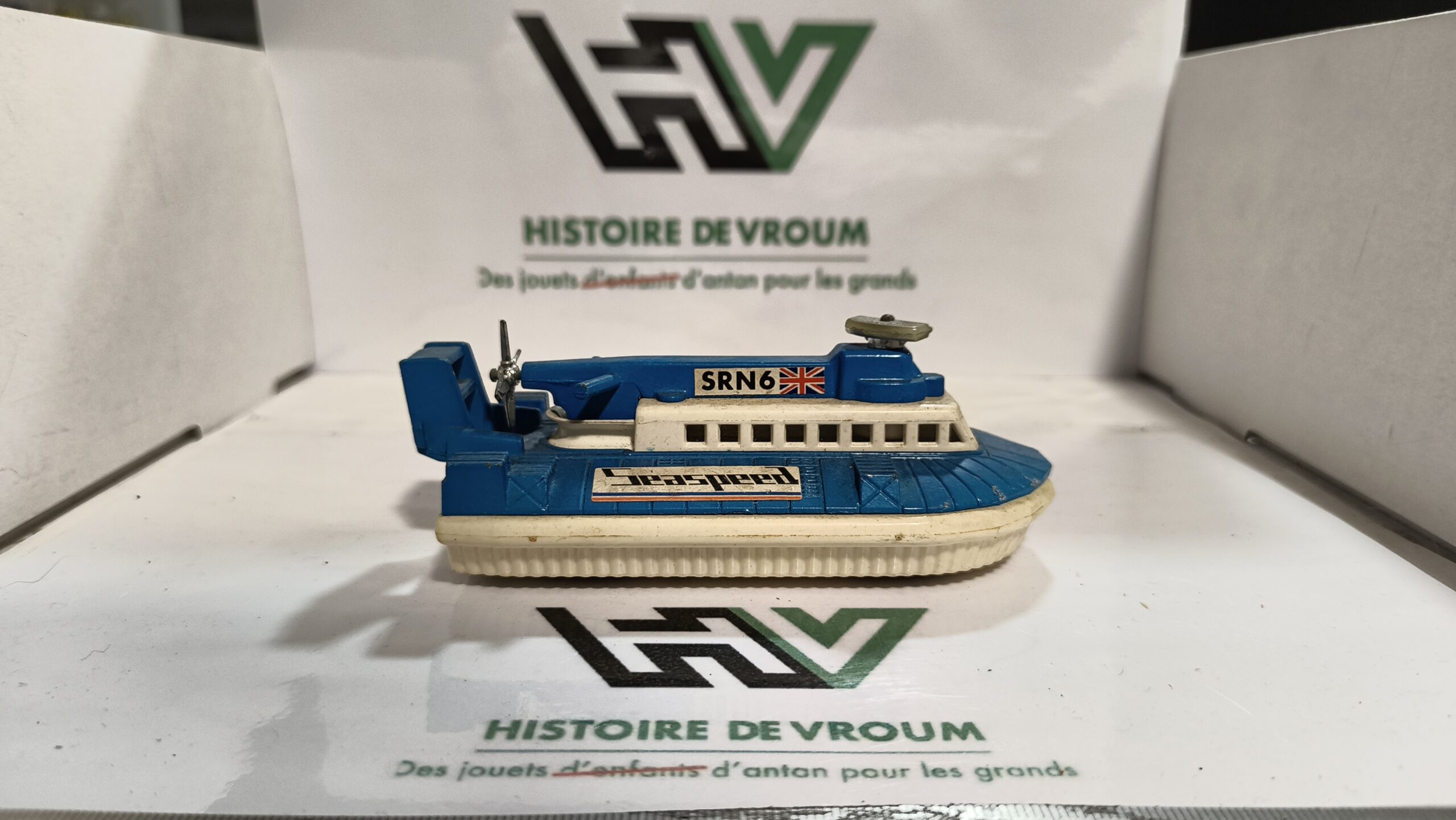 Matchbox Lesney Super Kings K-22 S.R.N. 6 Hovercraft – Made in England – Vintage – Image 5