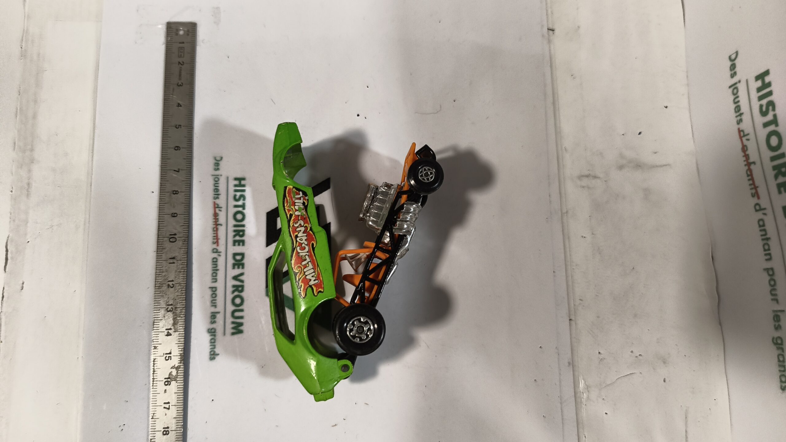 Matchbox Lesney Speed Kings K-39 Milligan's Mill Dragster – Made in England – Vintage (1) – Image 8
