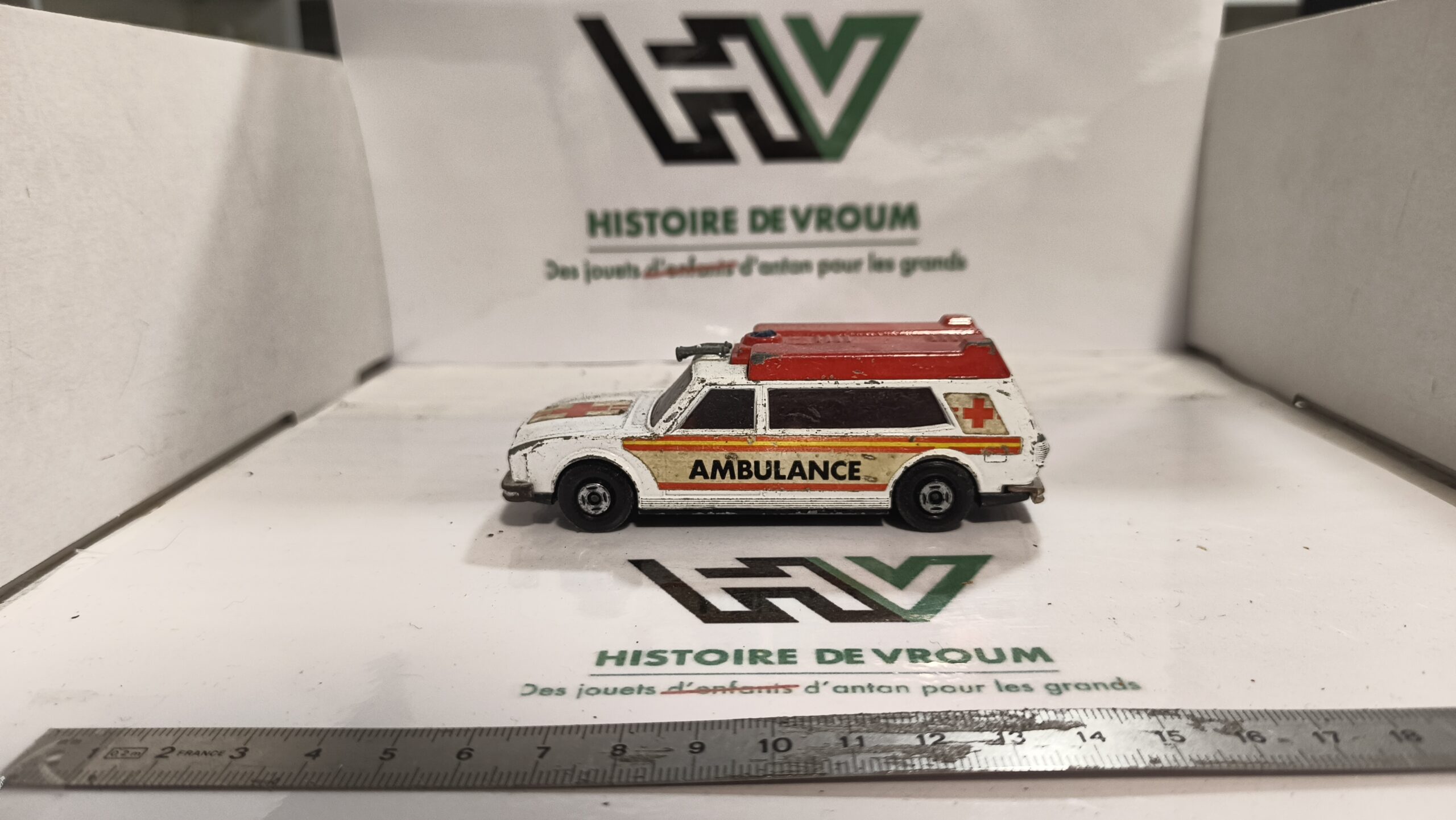 Matchbox Lesney Speed Kings K-49 Ambulance – Made in England – Vintage