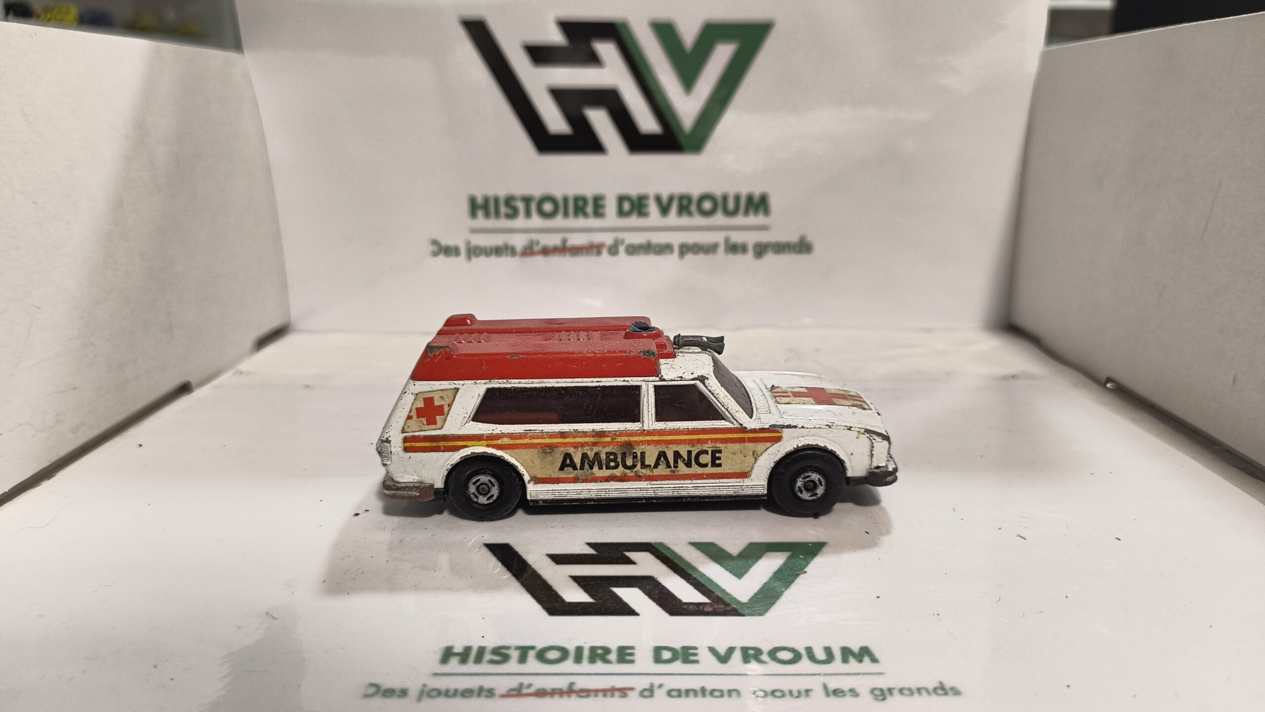 Matchbox Lesney Speed Kings K-49 Ambulance – Made in England – Vintage – Image 6