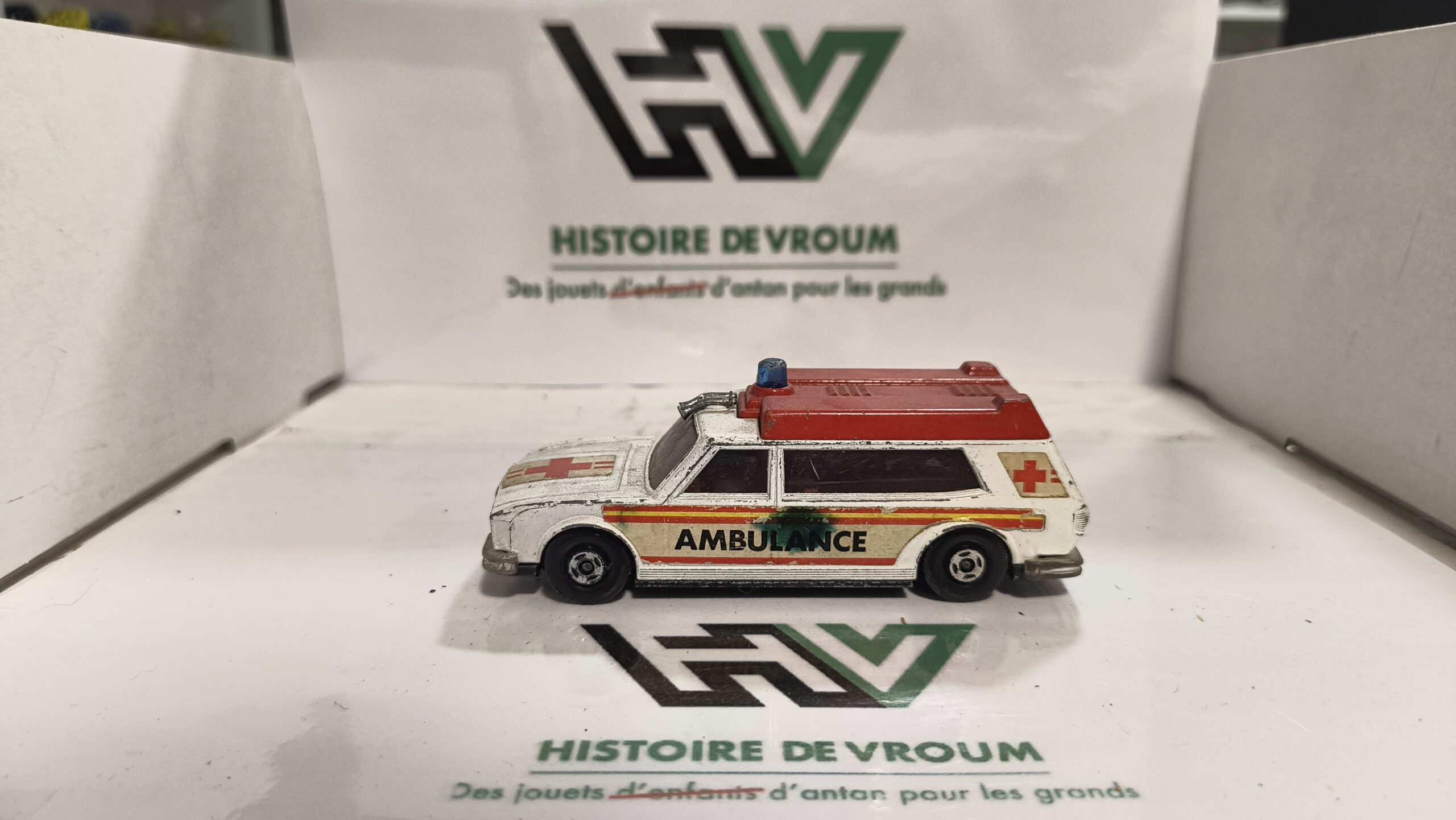 Matchbox Lesney Speed Kings K-49 Ambulance – Made in England – Vintage (1)