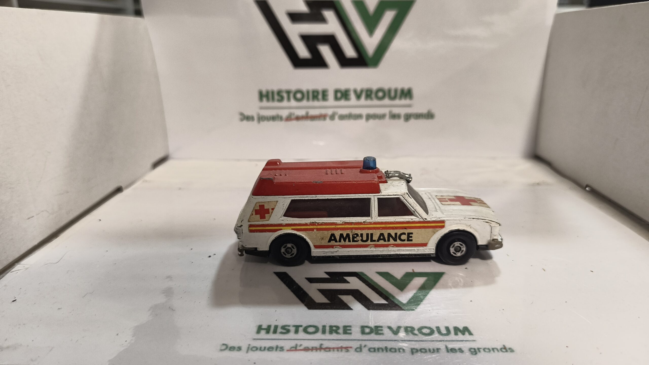 Matchbox Lesney Speed Kings K-49 Ambulance – Made in England – Vintage (1) – Image 6
