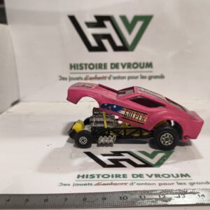 Matchbox Lesney Speed Kings K-38 Gus's Gulper – Ford Mustang Funny Car – Rose vif – Made in England
