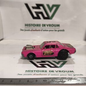 Matchbox Lesney Speed Kings K-21 Cougar Dragster Hot Pink – Made in England – Vintage