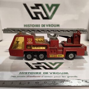 Matchbox SuperKings K-9 Fire Tender – Camion de pompiers Lesney Vintage