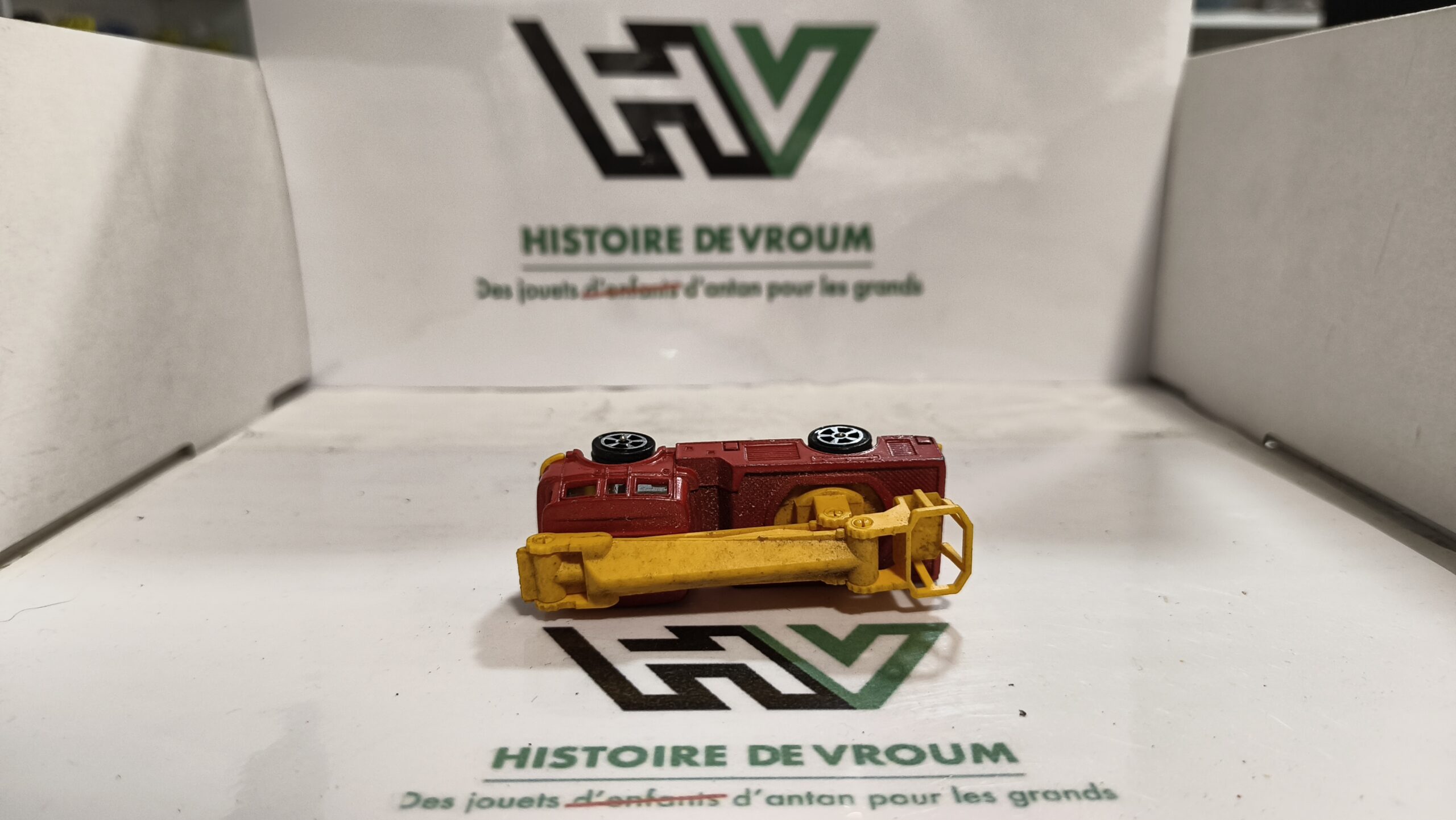 Matchbox SuperKings K-39 Simon Snorkel – Camion de pompiers Lesney Made in England – Image 8