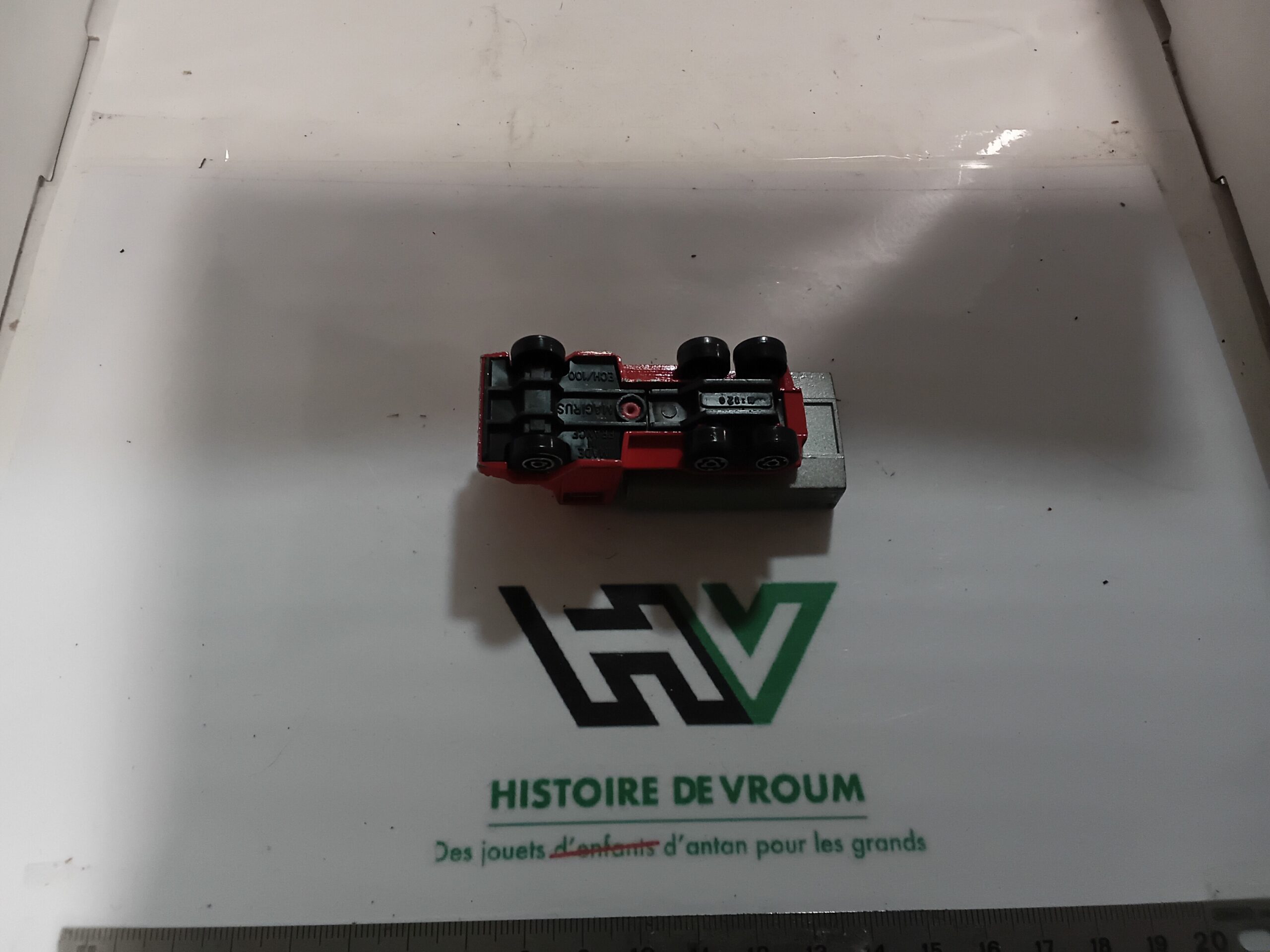 Camion Magirus Rouge Majorette 1/100 – Image 7