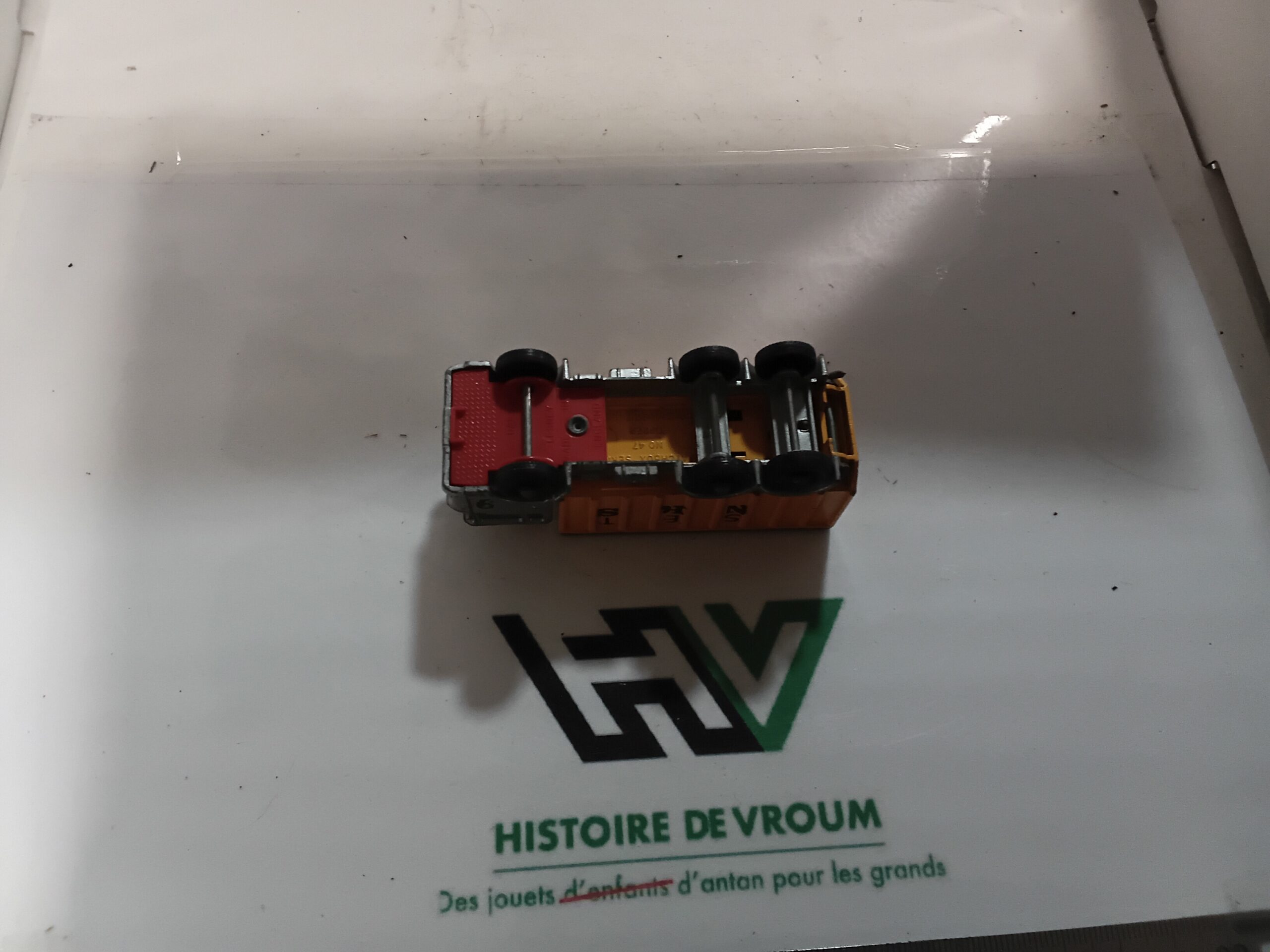 Camion DAF Tipper Container Truck Matchbox Lesney 1/64 – Image 6