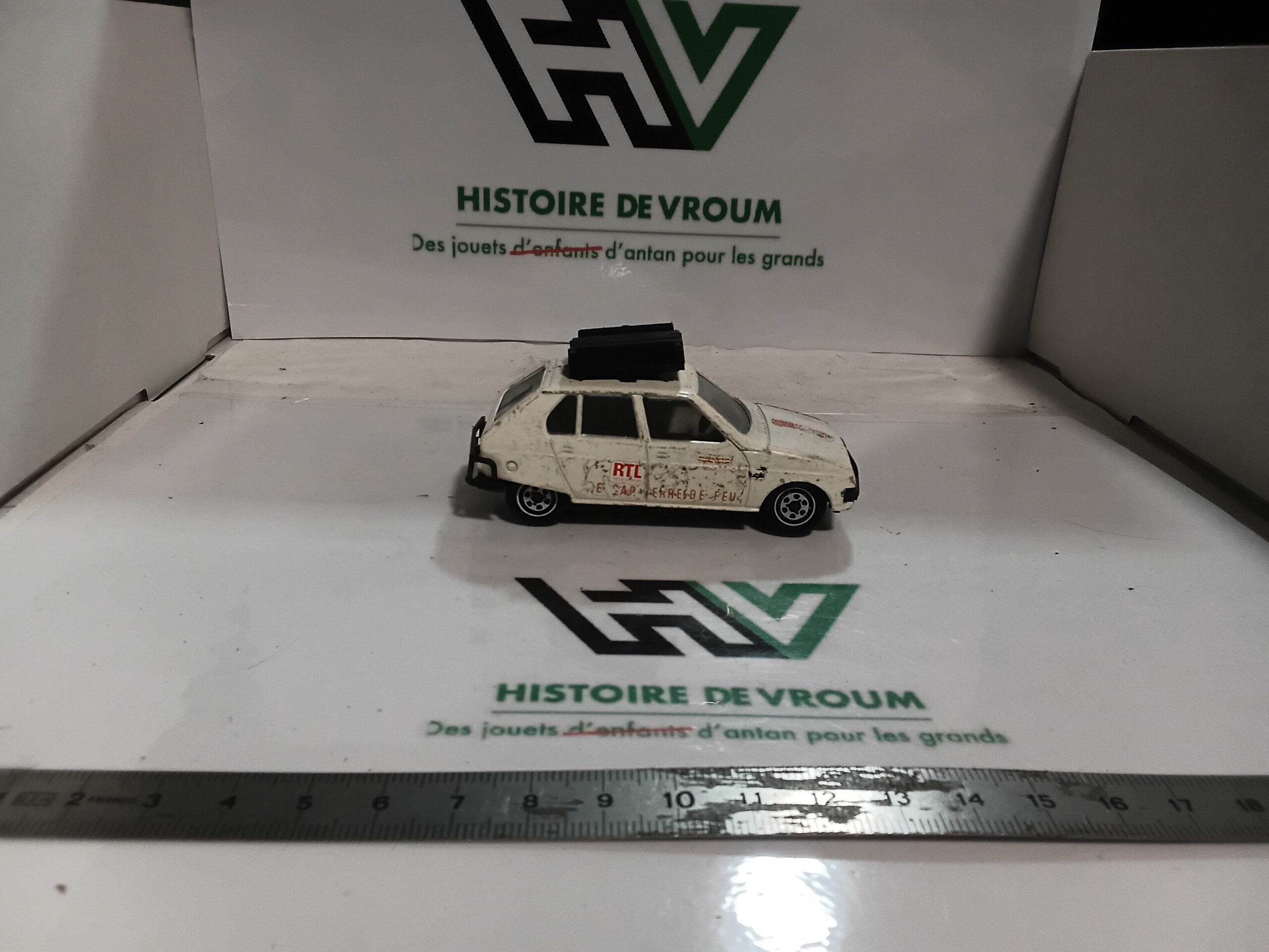 Citroën Visa "RTL" Blanc Solido 1/43 – Image 5
