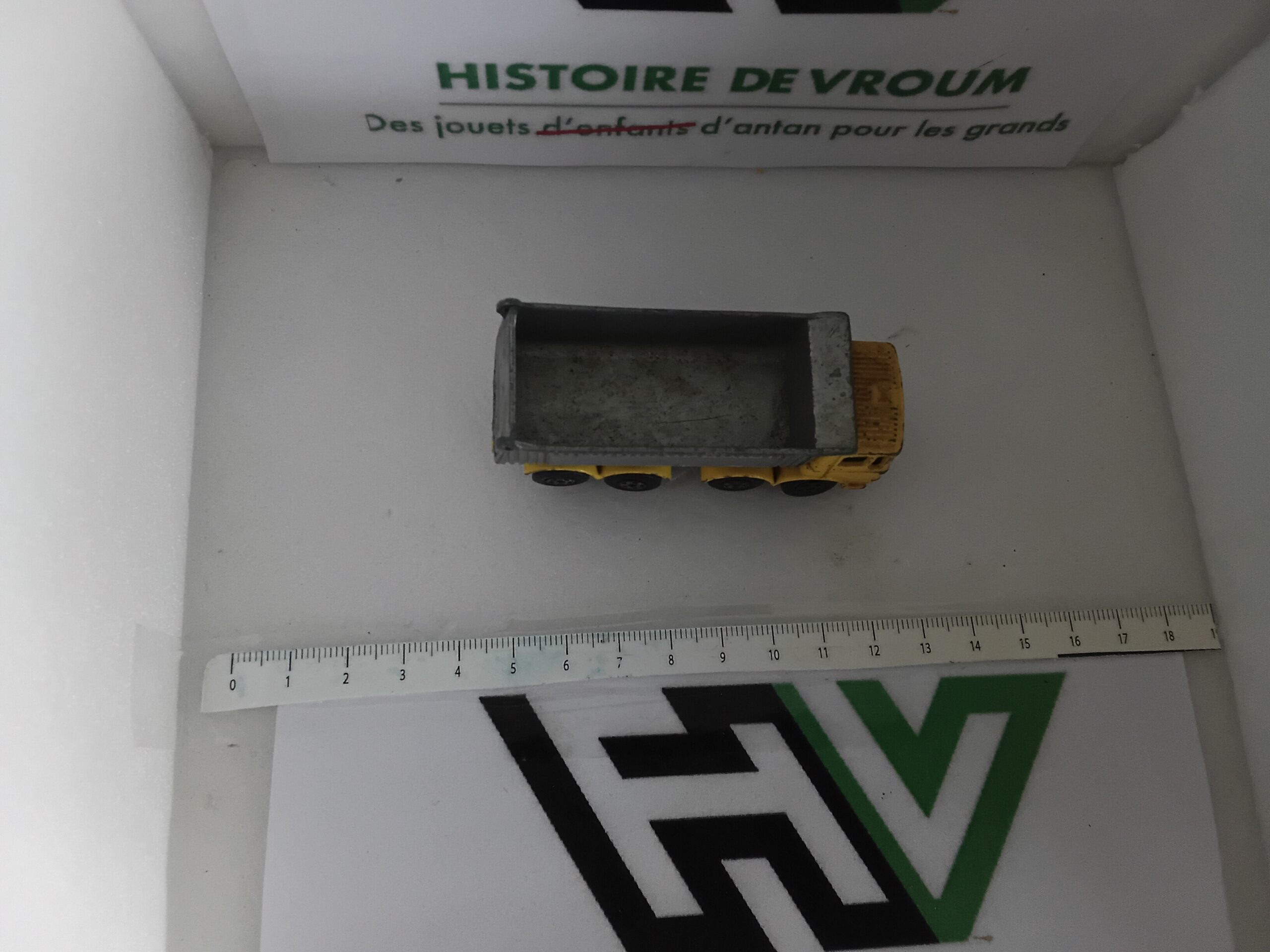 Camion Ergomatic Cab Matchbox Lesney (Jaune & Gris) – Image 6