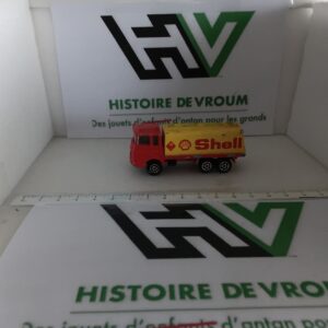 Camion Saviem "Shell" Jaune & Rouge Majorette 1/100