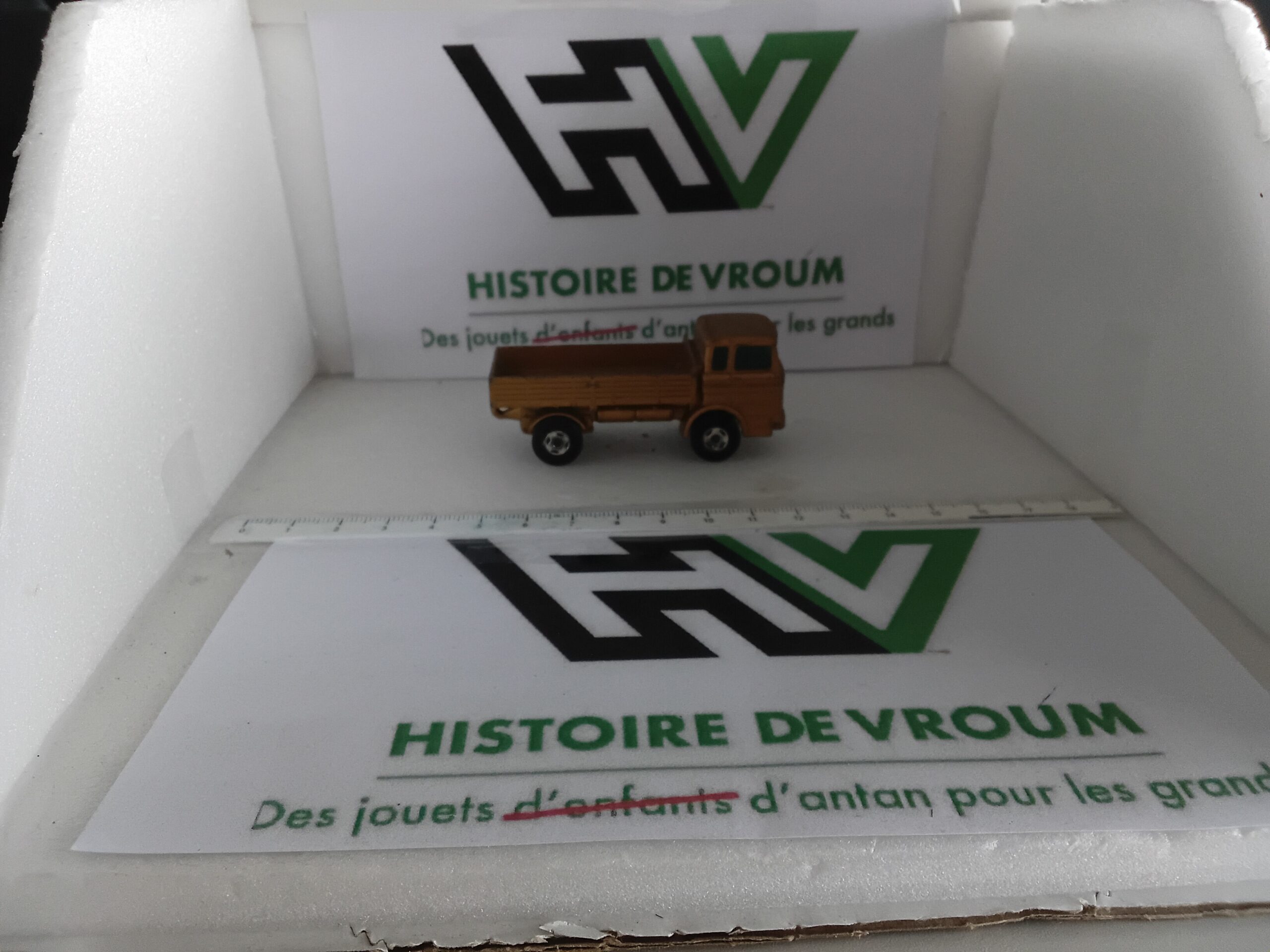 Camion Mercedes Truck Matchbox Lesney N°1 (Doré) – Image 5