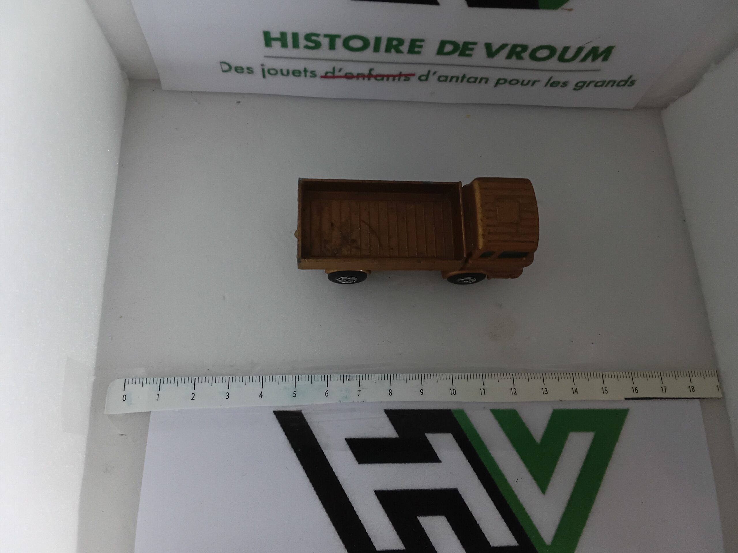 Camion Mercedes Truck Matchbox Lesney N°1 (Doré) – Image 6