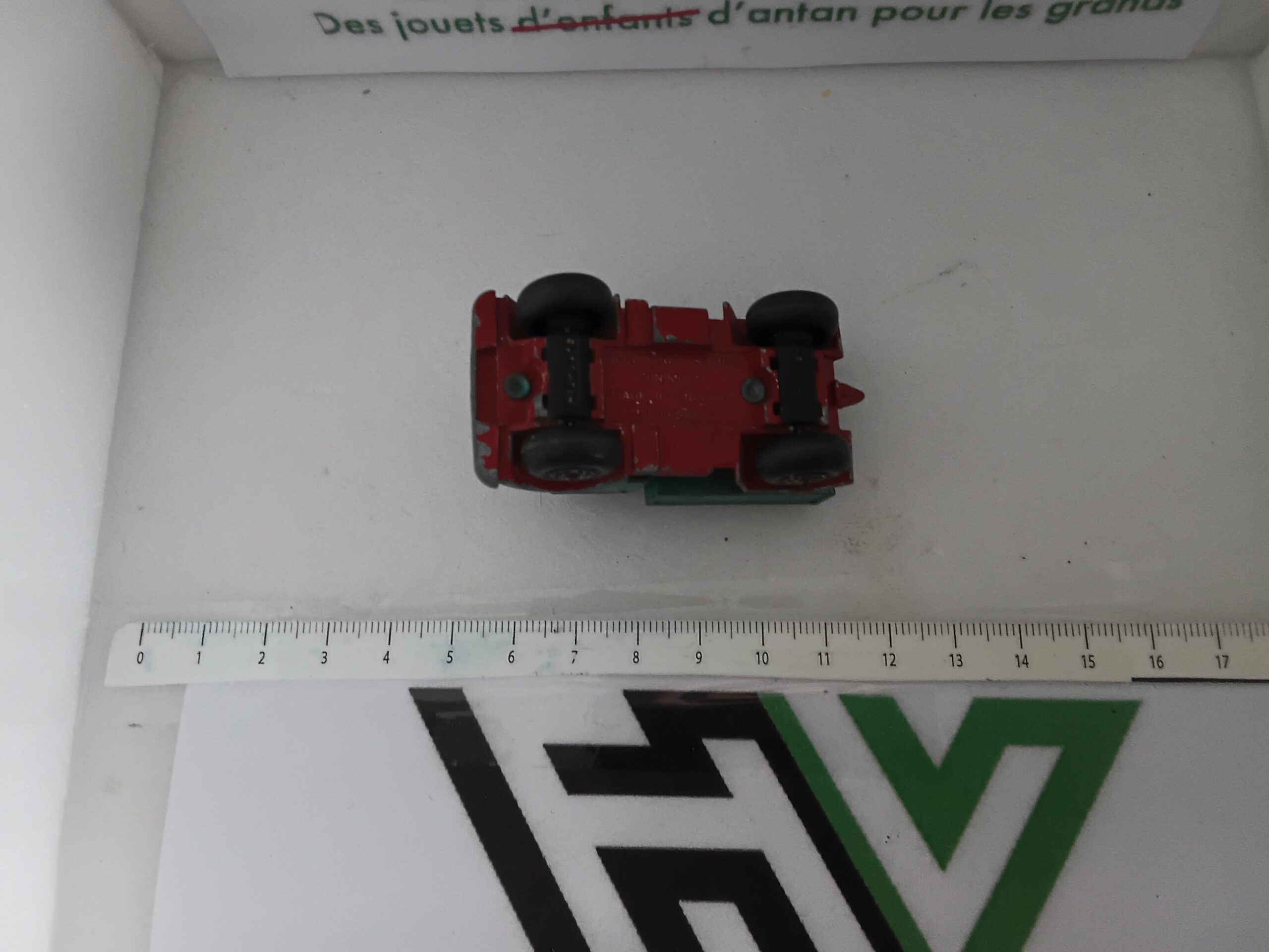Mercedes-Benz Unimog Matchbox Lesney N°49 (Rouge & Bleu) – Image 6