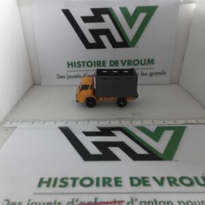 Camion Bétaillère Cattle Truck Matchbox Lesney N°37 (Orange & Gris)