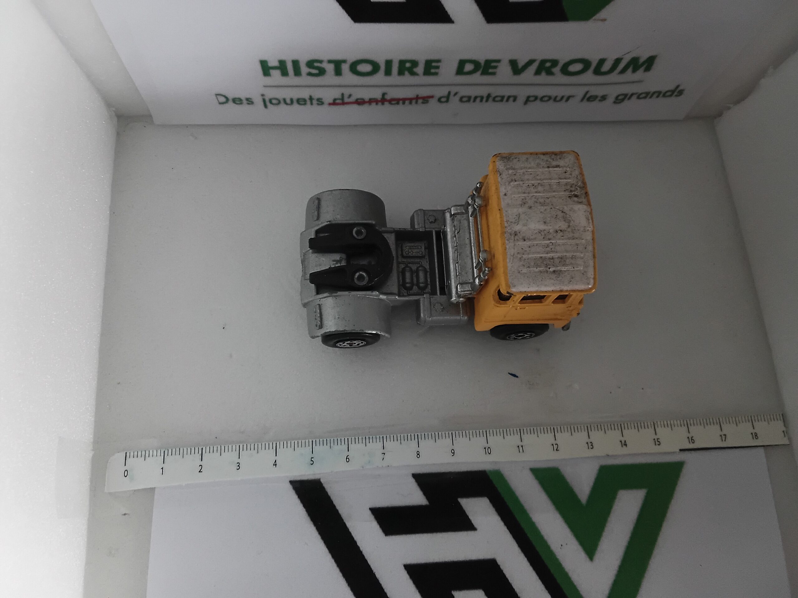 Camion Tracteur Scammell Matchbox Lesney (Jaune & Gris) – Image 6