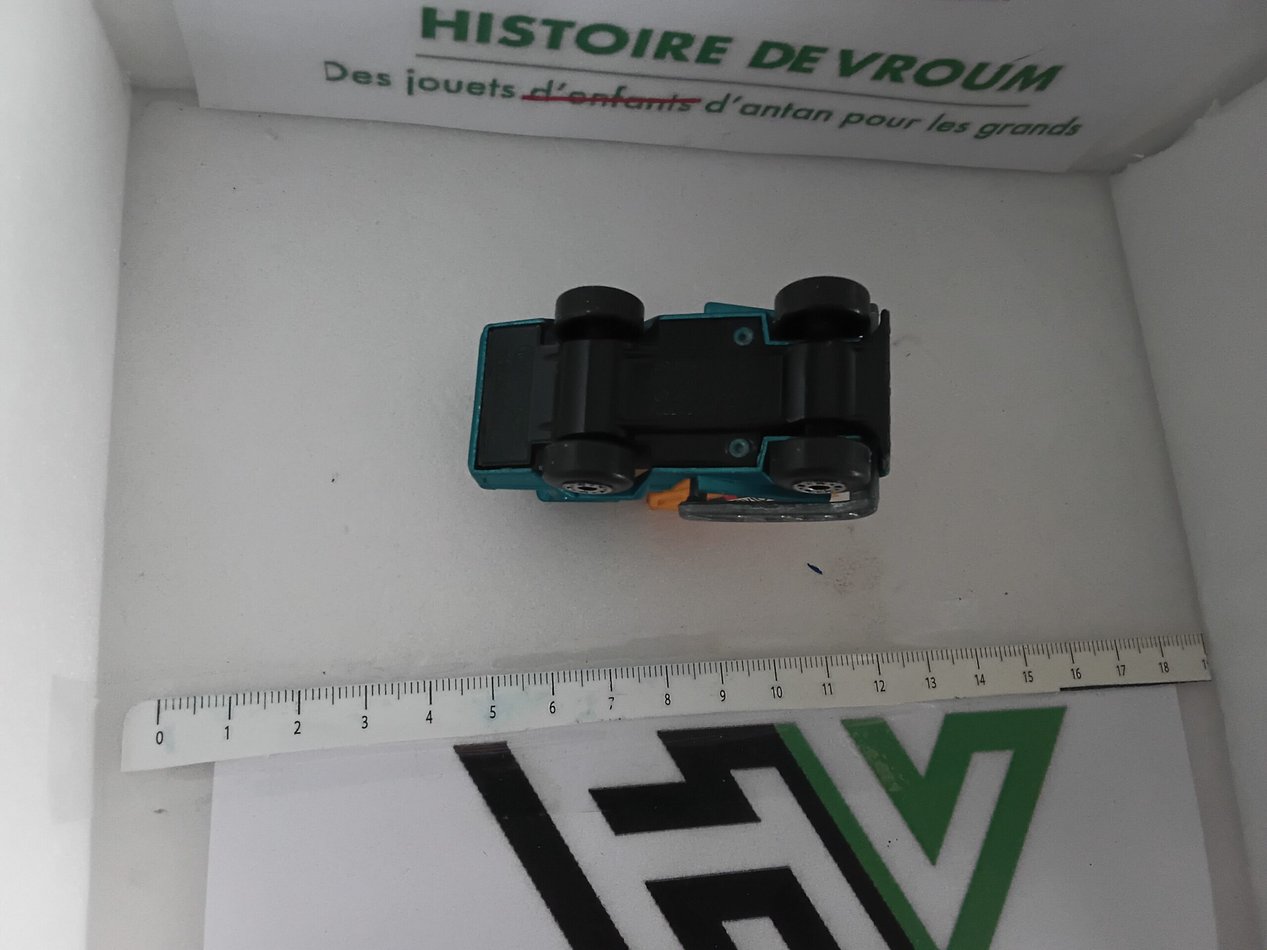 Camion Benne Skip Truck Matchbox Lesney N°37 (Bleu & Jaune) – Image 7