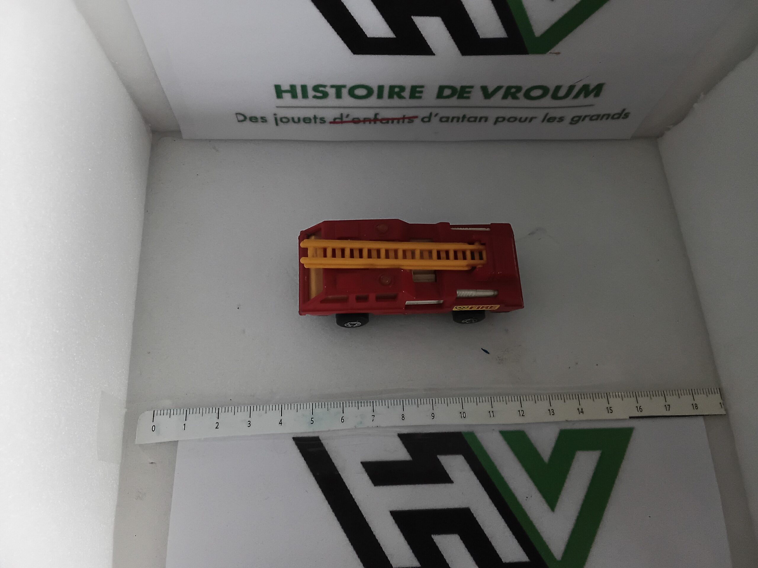 Camion Pompiers Blaze Buster Matchbox Lesney N°22 (Rouge) – Image 6