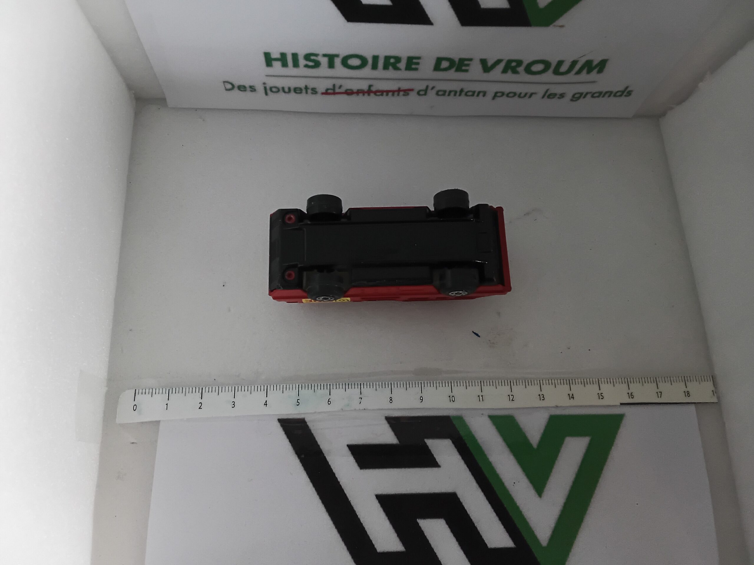 Camion Pompiers Blaze Buster Matchbox Lesney N°22 (Rouge) – Image 7
