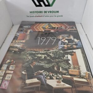 Agenda Vintage Renault 1979 – Après-Vente – Gamme Alpine A110 A310 R5 SAVIEM