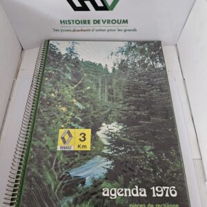 Agenda Vintage Renault 1976 – Saviem – Pièces de Rechange Service (Collection Auto) Idem 2032
