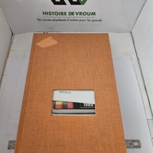 Agenda Vintage de Poche Renault 1980 – Petit Format – Collection Auto