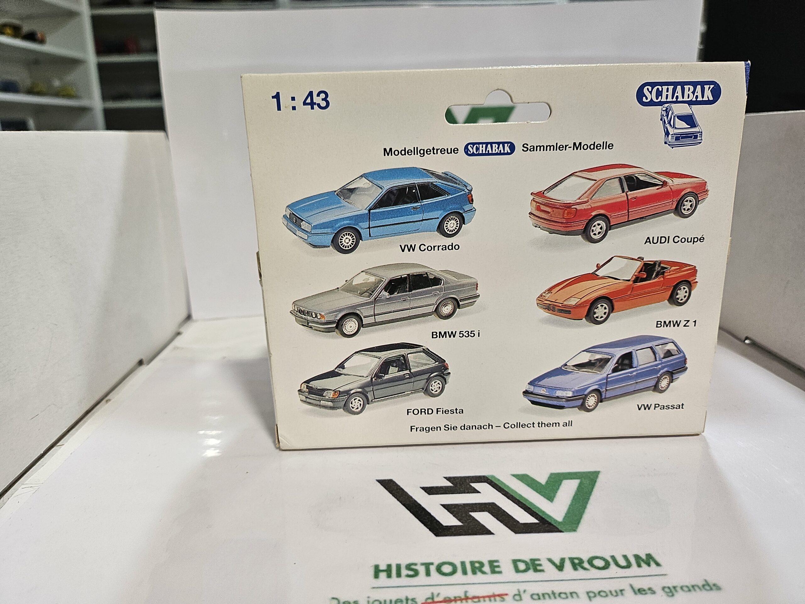 Miniature BMW M5 E34 1/43 Schabak Modell (Réf. 1150) - Rouge - Boîte D'origine – Image 11